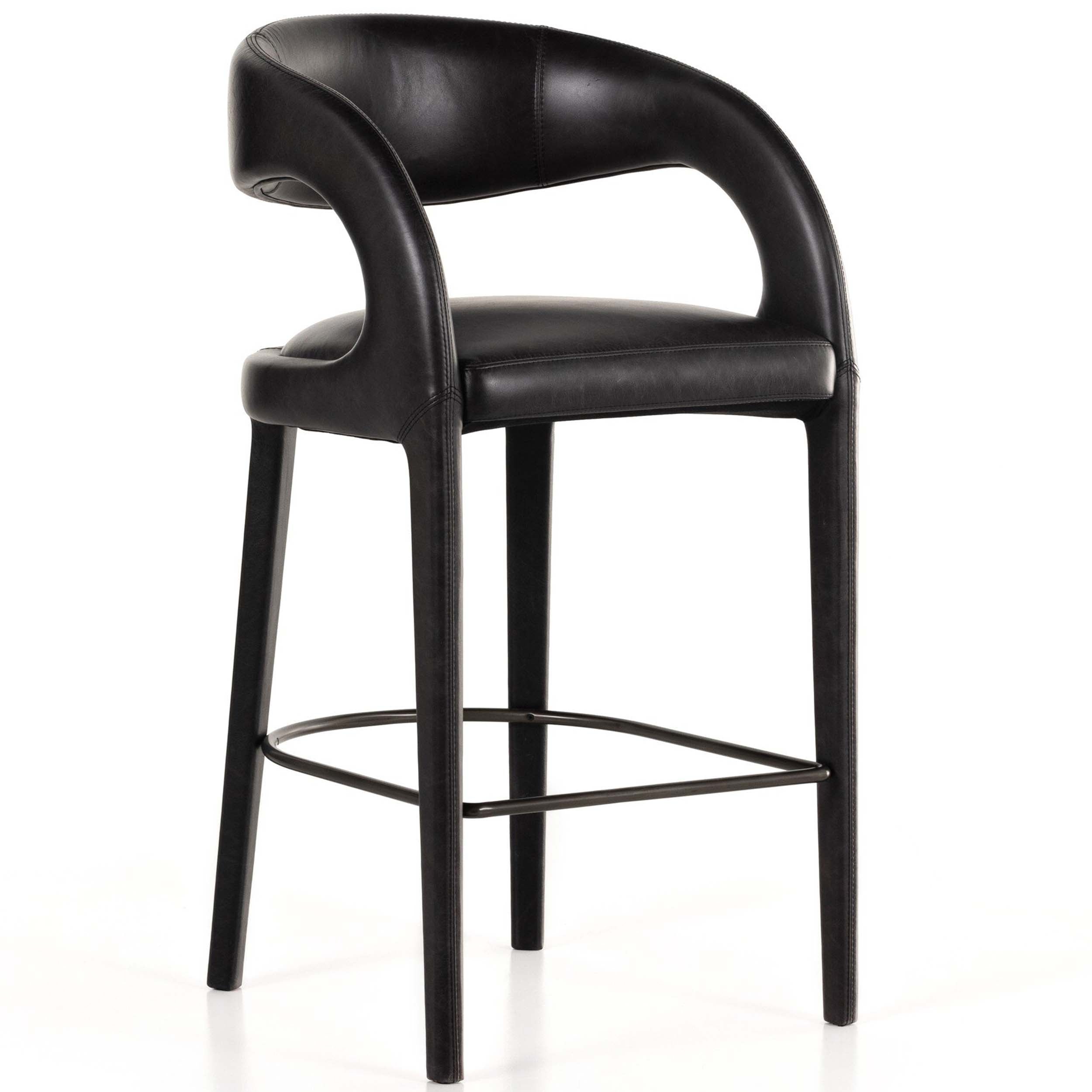 Hawkins Bar + Counter Stool, Sonoma Black