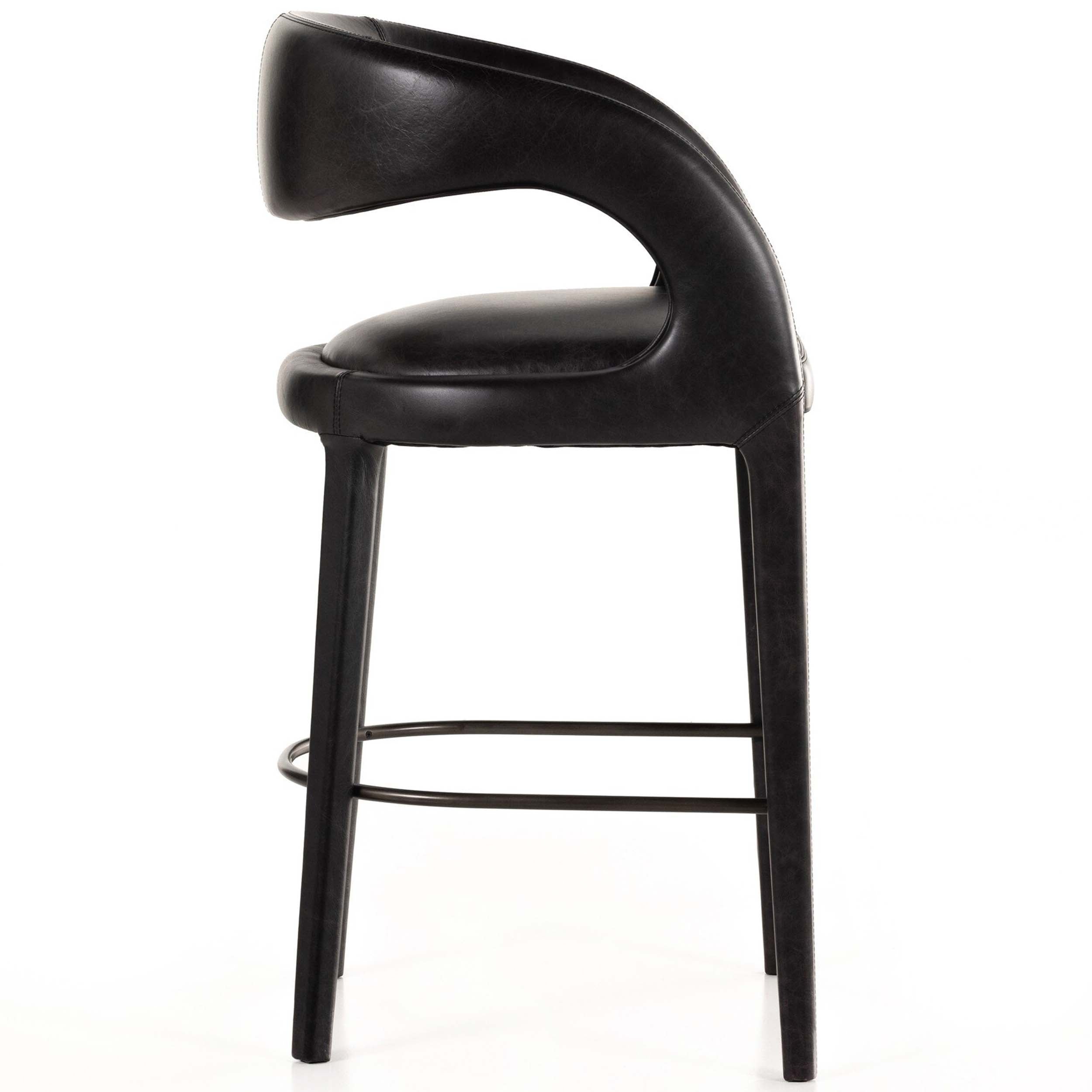 Hawkins Bar + Counter Stool, Sonoma Black