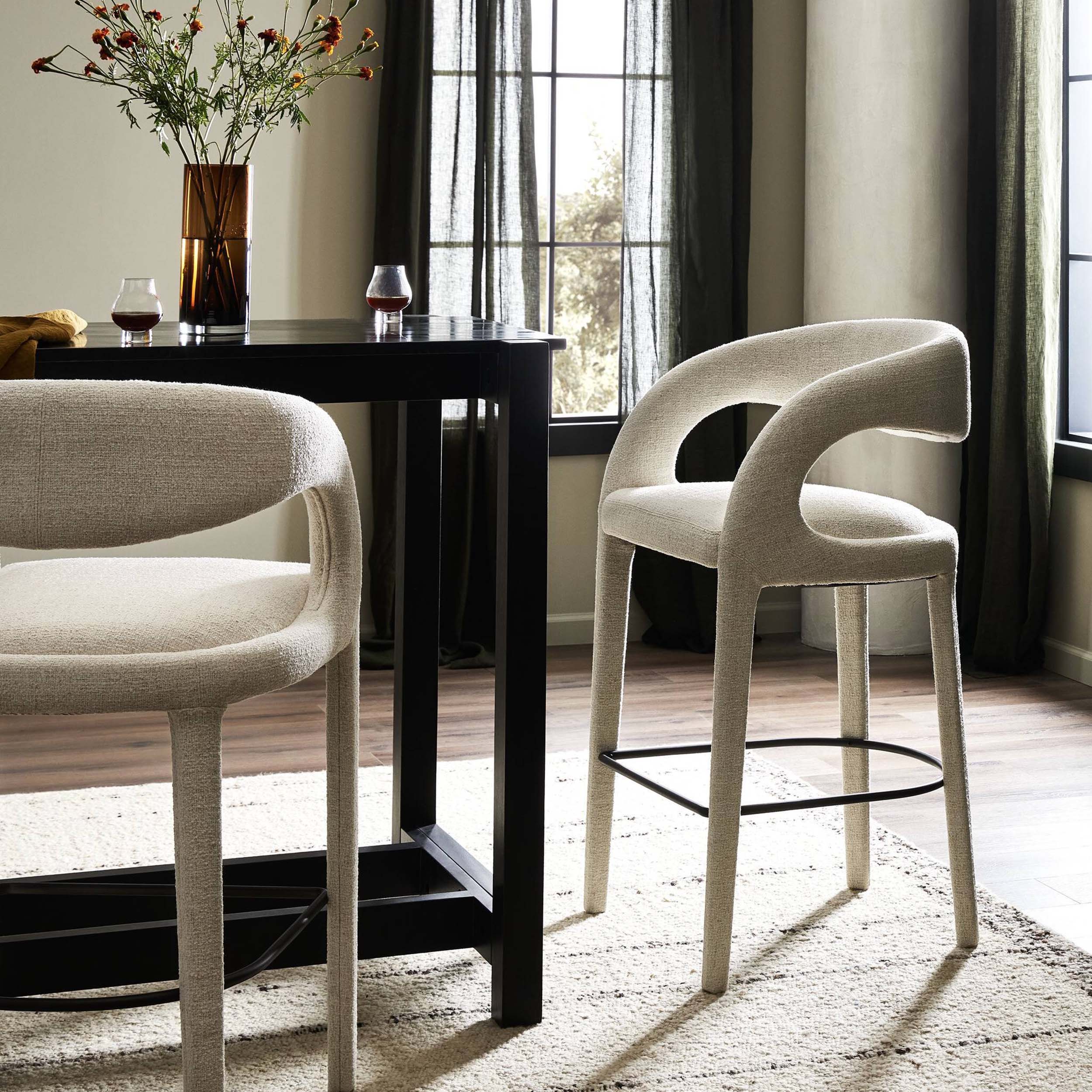 Hawkins Bar + Counter Stool, Omari Natural