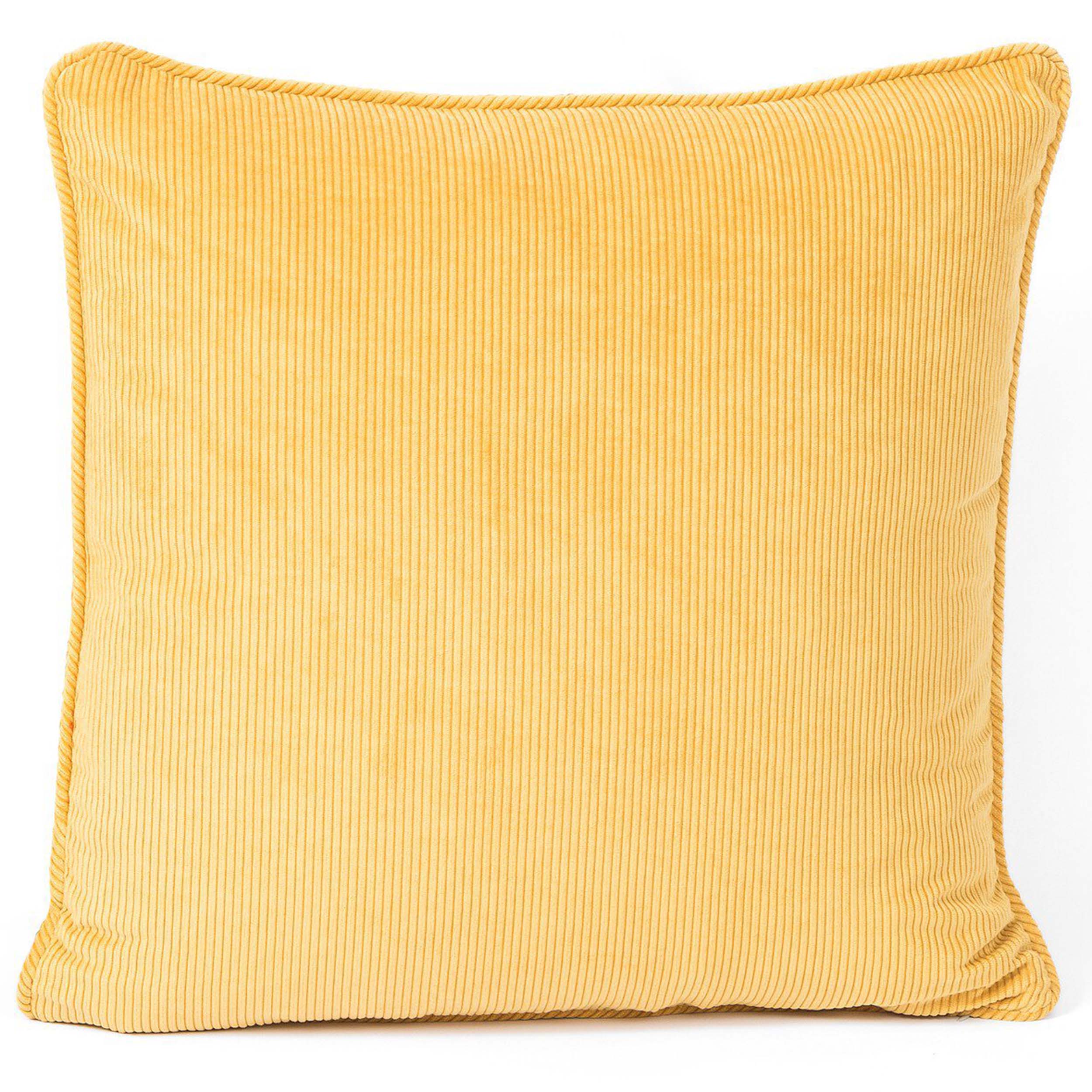 Brookfield Corduroy Pillow, Sorrento Marigold