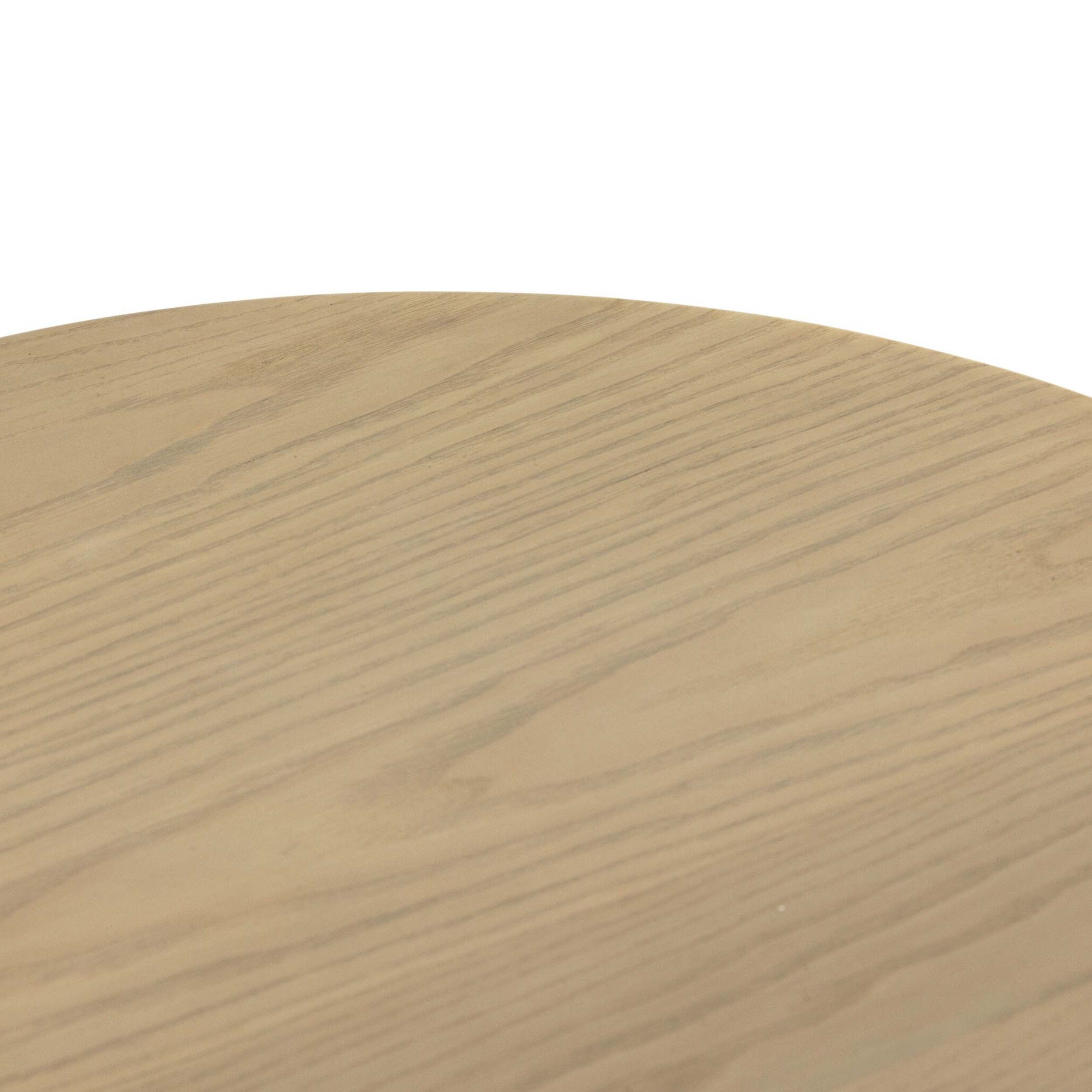 Merla Wood Coffee Table, Light Natural Ash Veneer