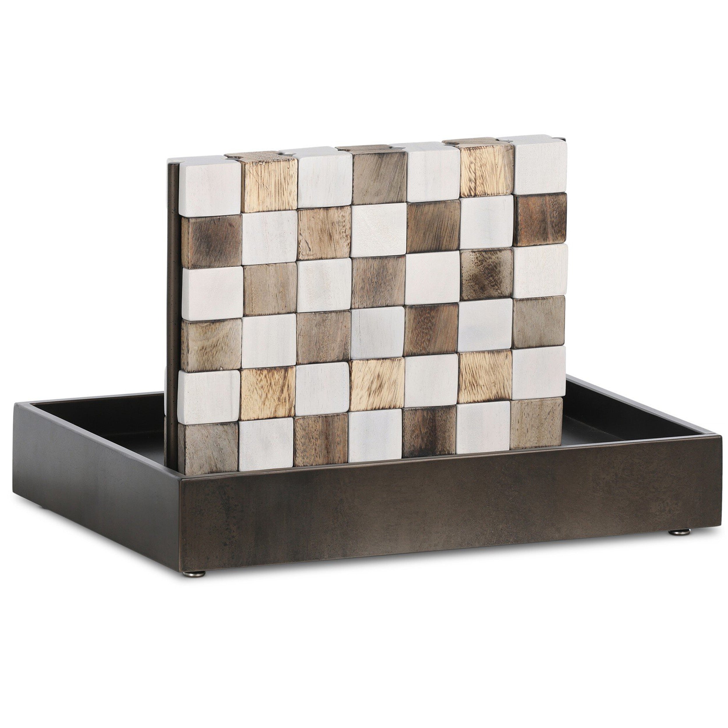 Four In A Row, Aged Grey, Ivory