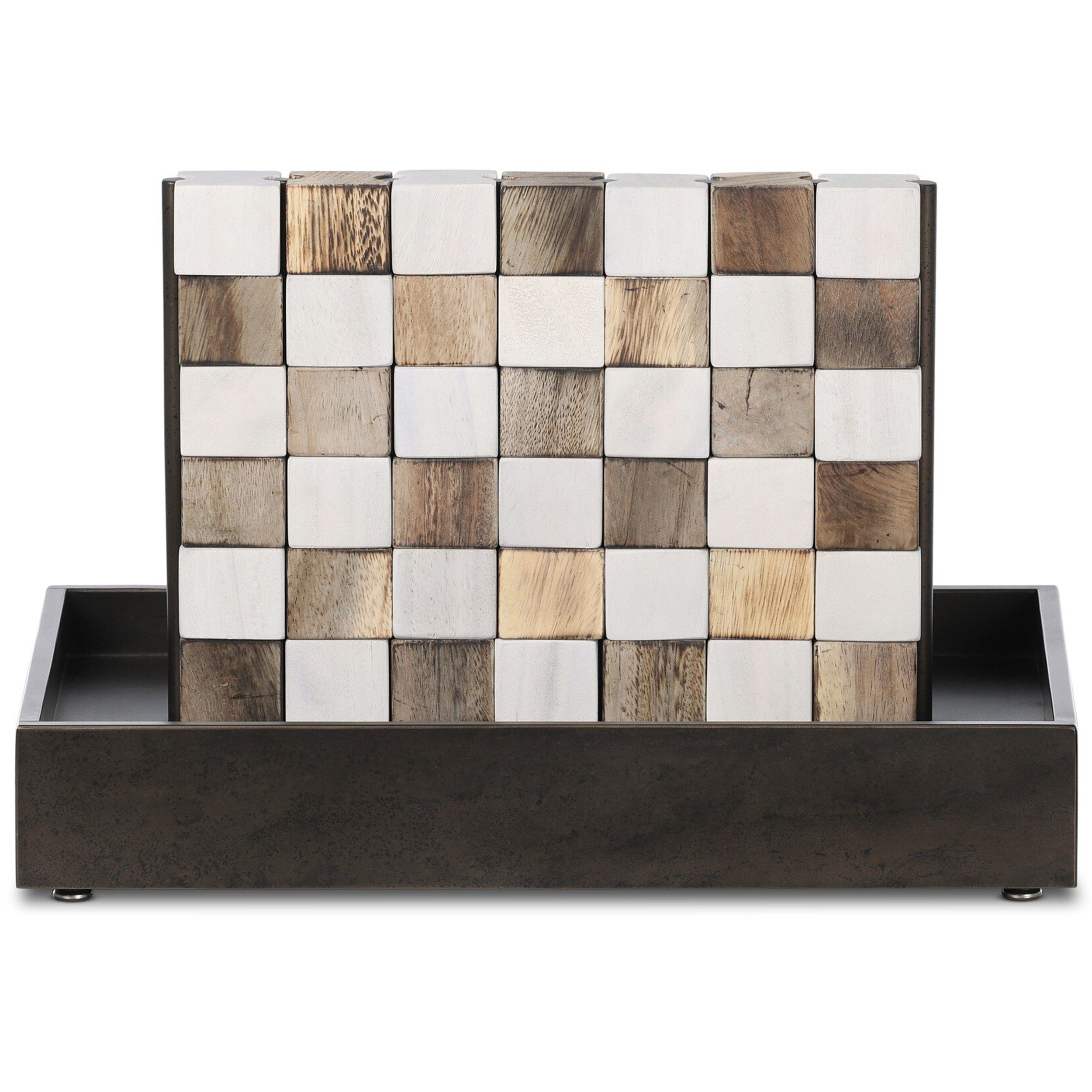 Four In A Row, Aged Grey, Ivory