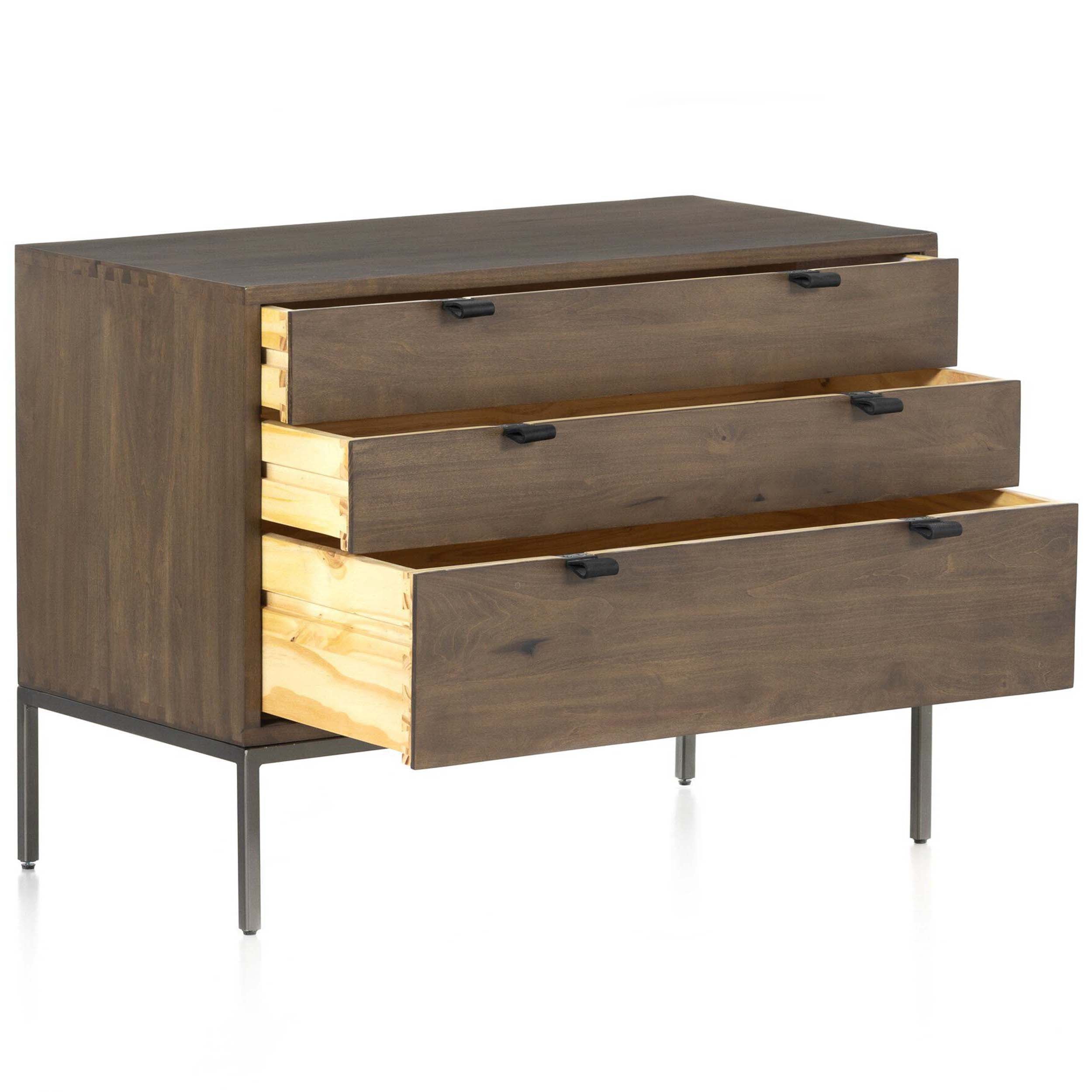 Trey Large Nightstand, Auburn Poplar