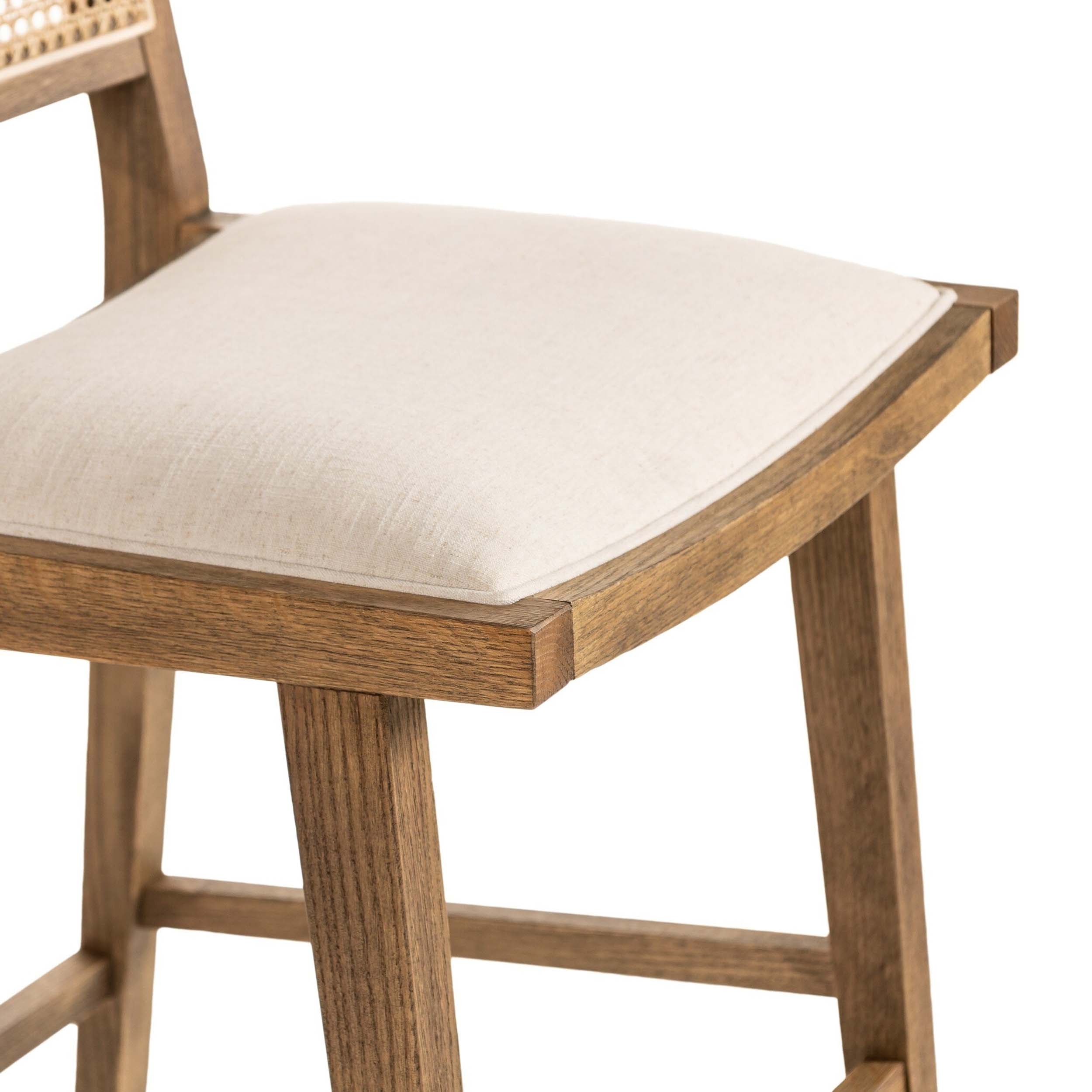 Sage Bar + Counter Stool, Savile Flax