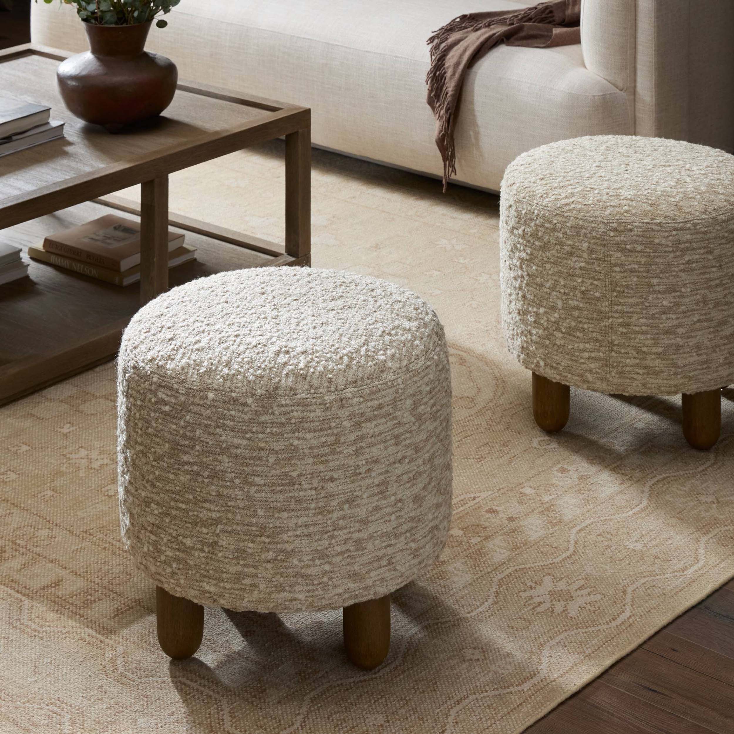Aniston Ottoman, Solema Cream