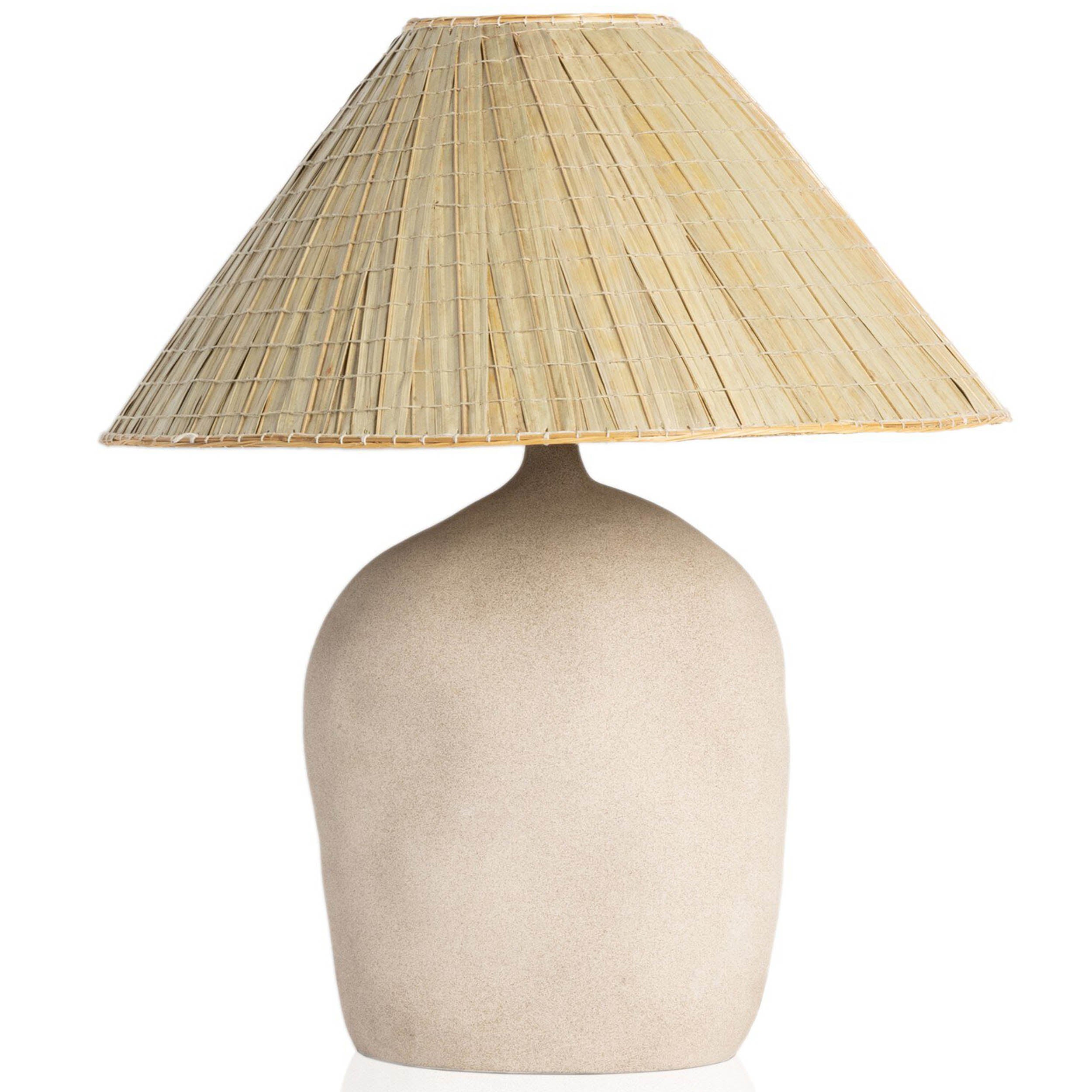Cobb Table Lamp, Sand Porcelain