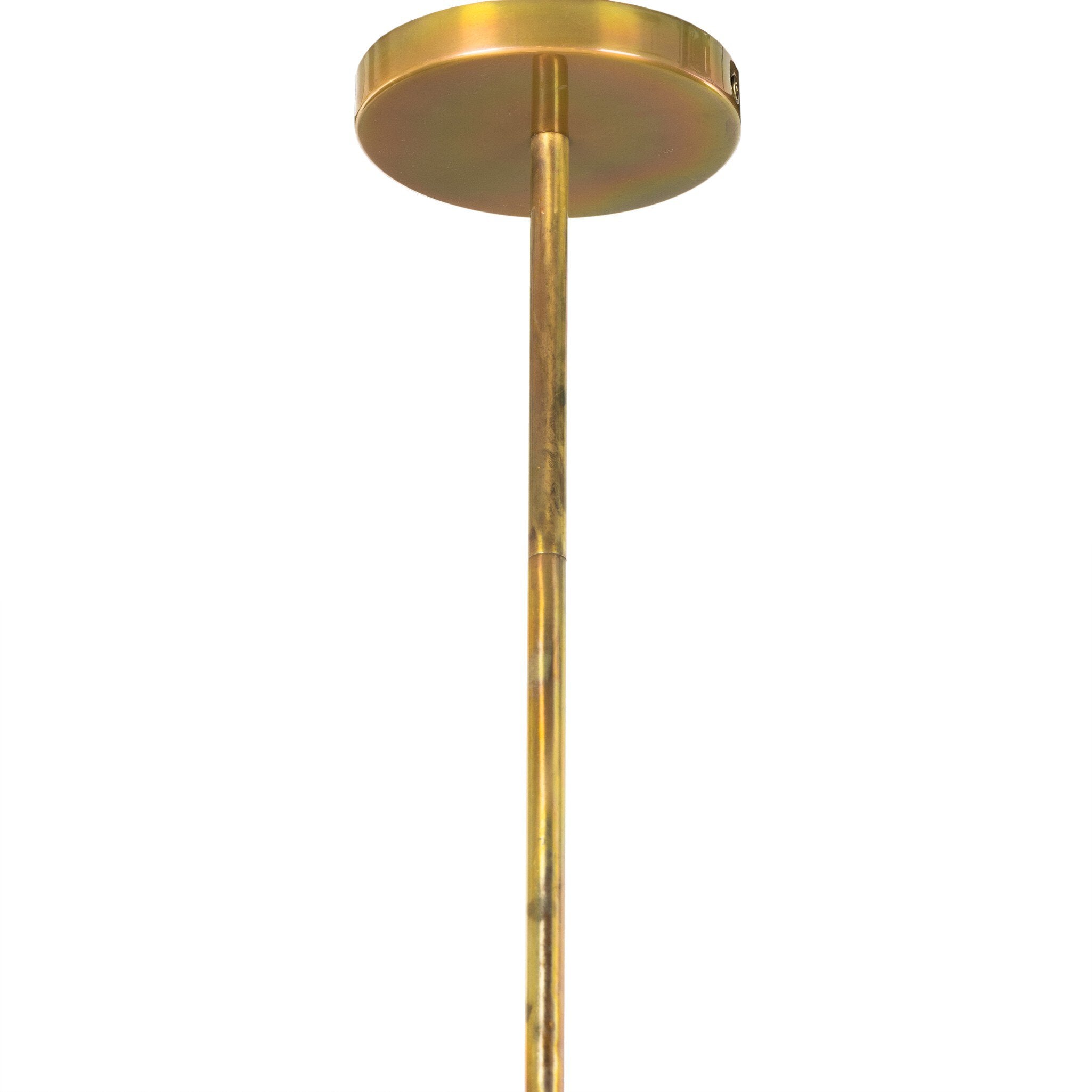 Clement Large Pendant, Burnt Brass