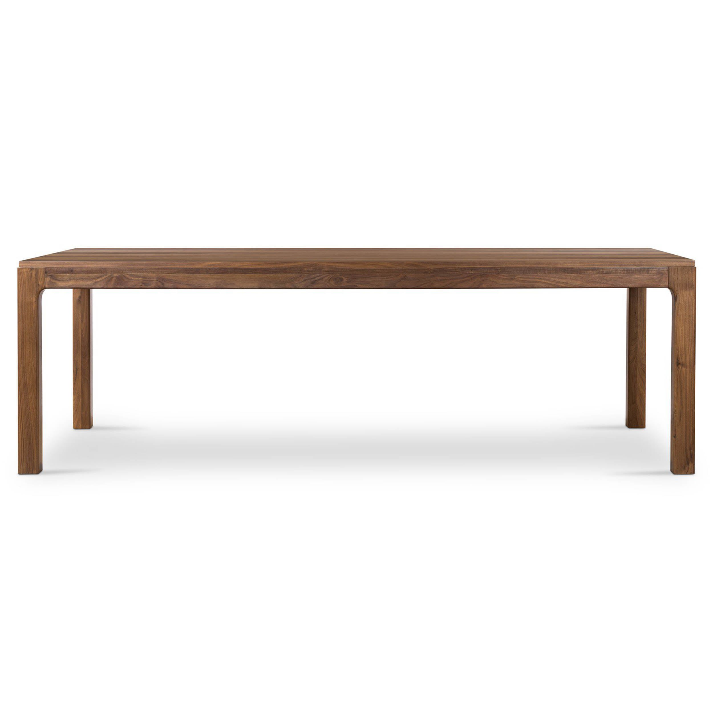 Arturo Dining Table, Natural Walnut Veneer
