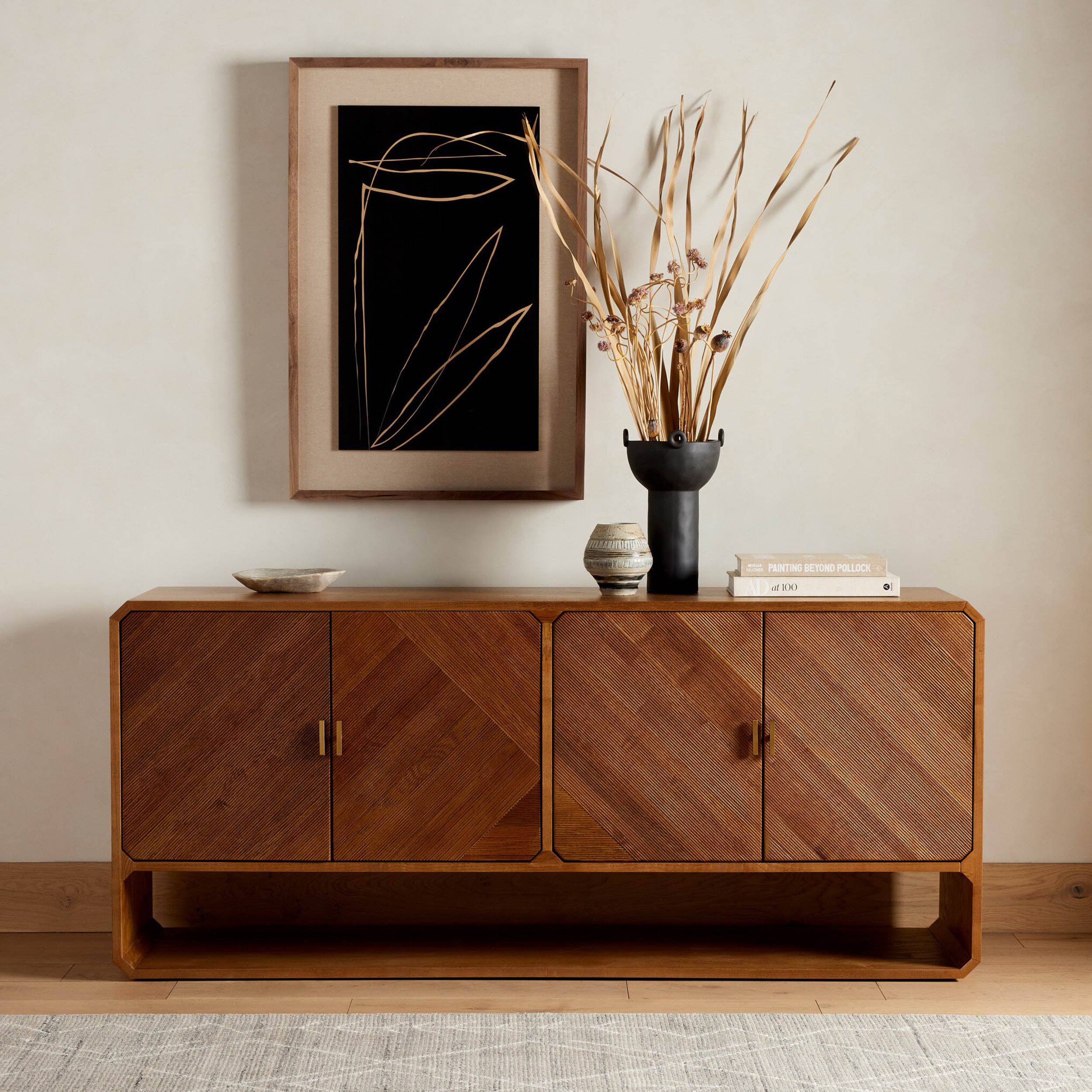 Caspian Sideboard, Natural Ash Veneer