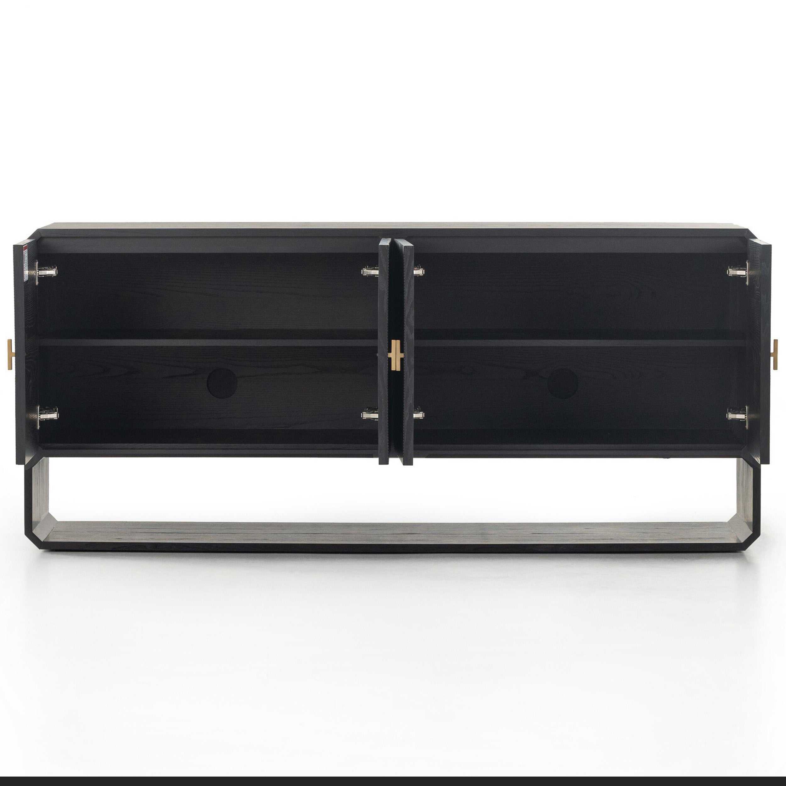 Caspian Sideboard, Black Ash Veneer