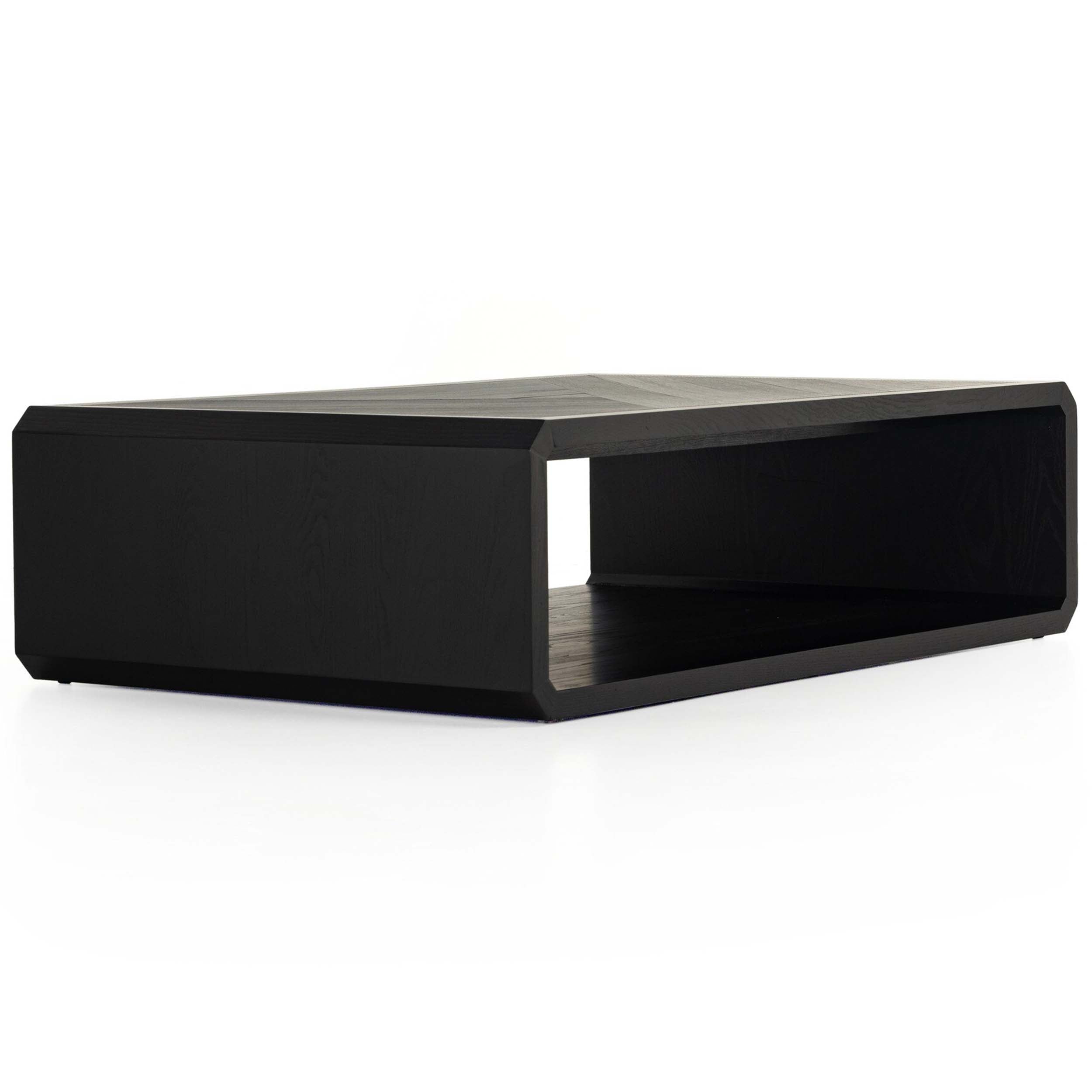 Caspian Coffee Table, Black Ash