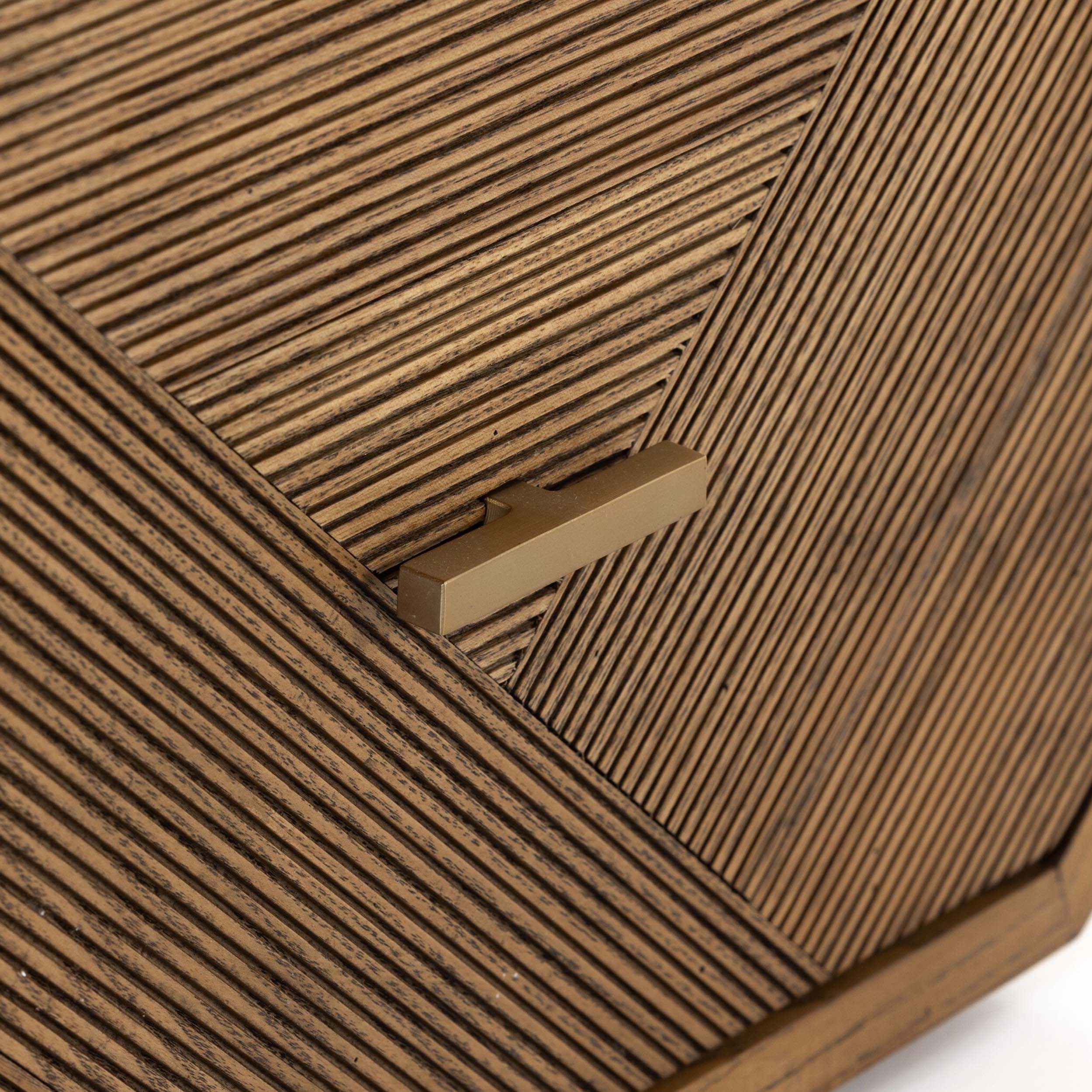 Caspian End Table, Natural Ash Veneer