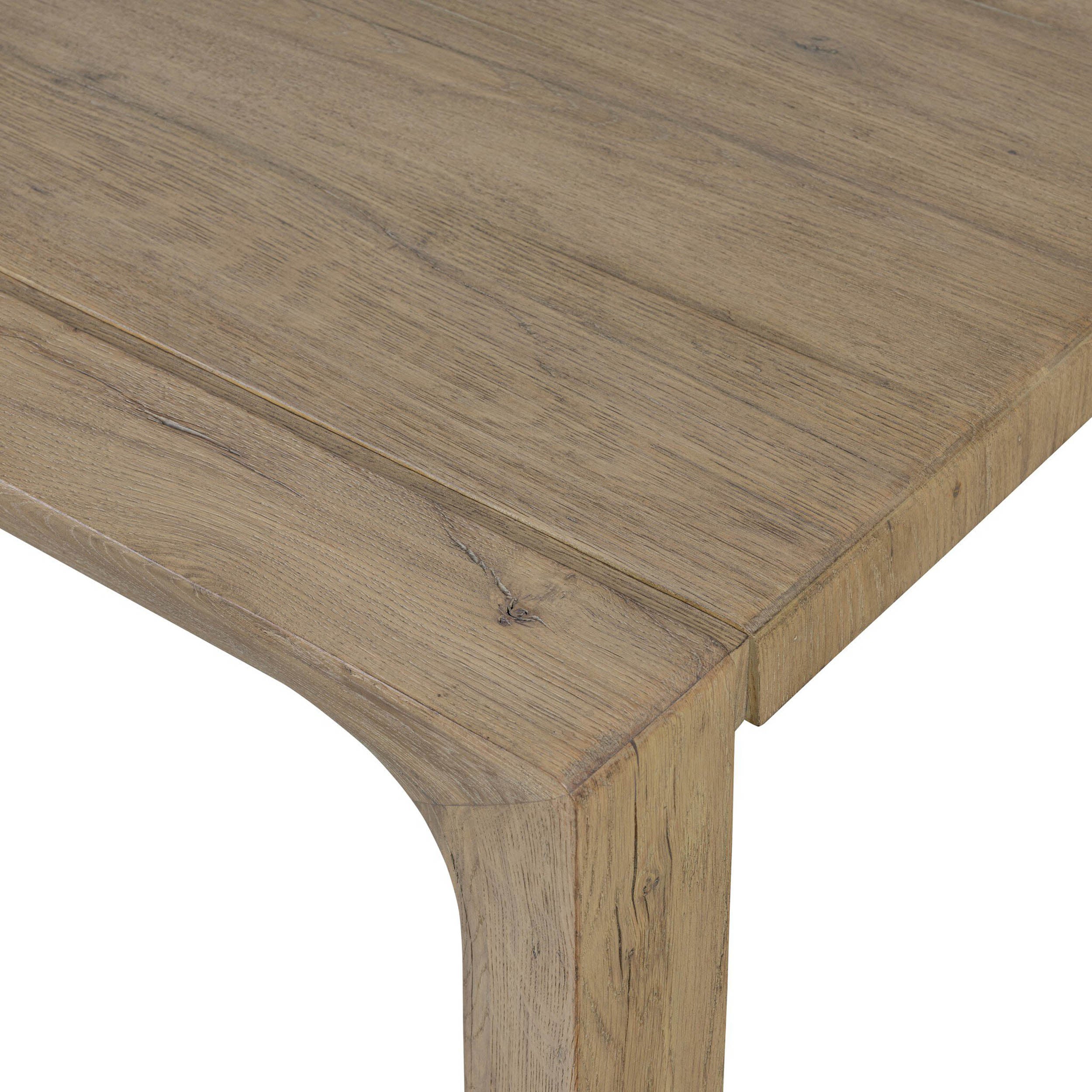 Henry Dining Table, Natural Thick Oak Veneer