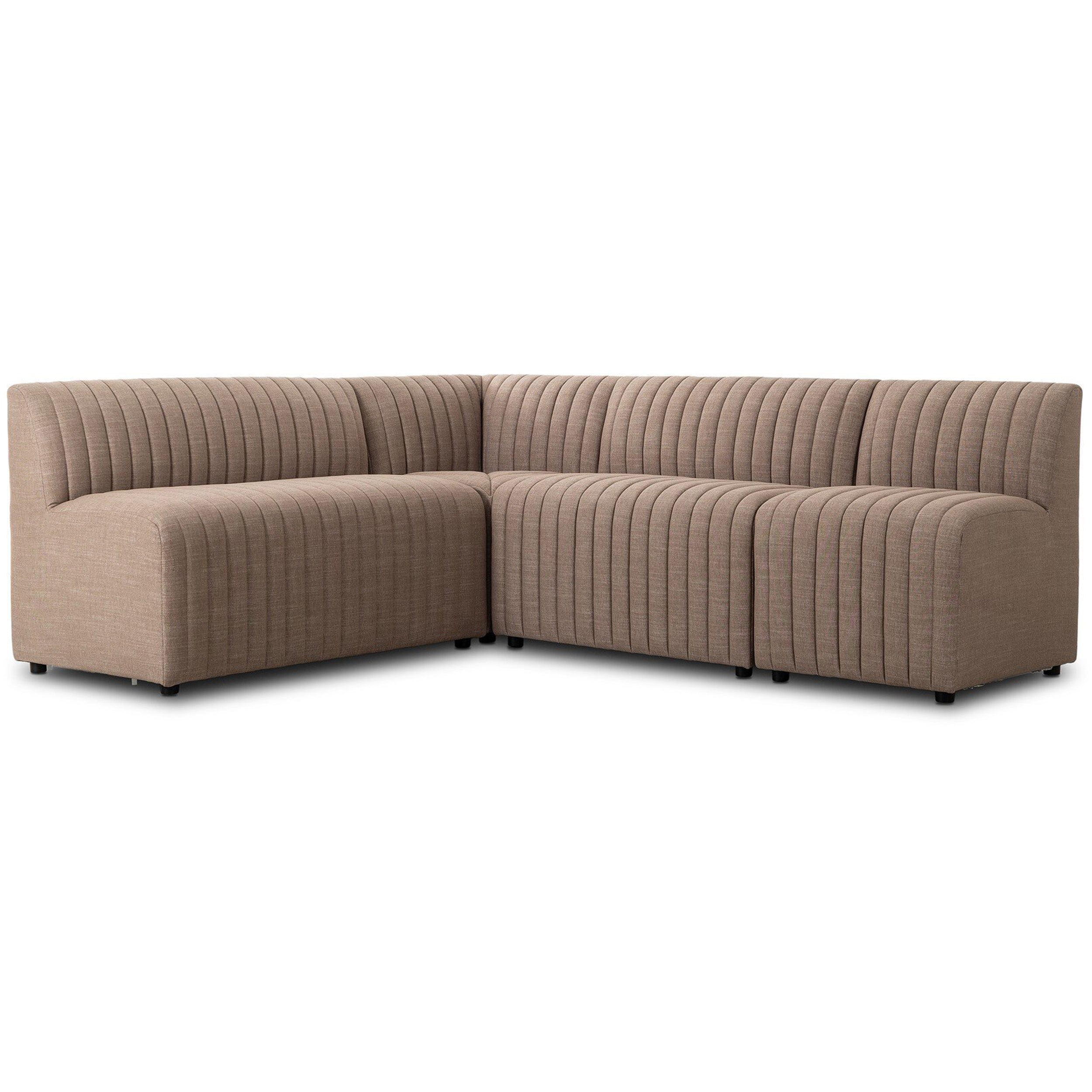 Augustine Dining Banquette L-Shape, Crypton Nomad Taupe