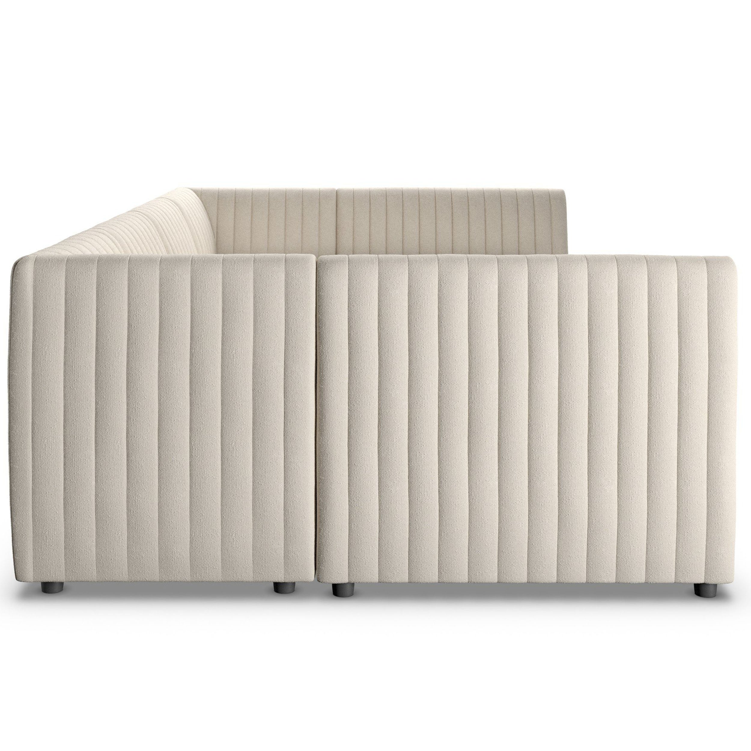 Augustine Dining Banquette U Shape, Capri Oatmeal