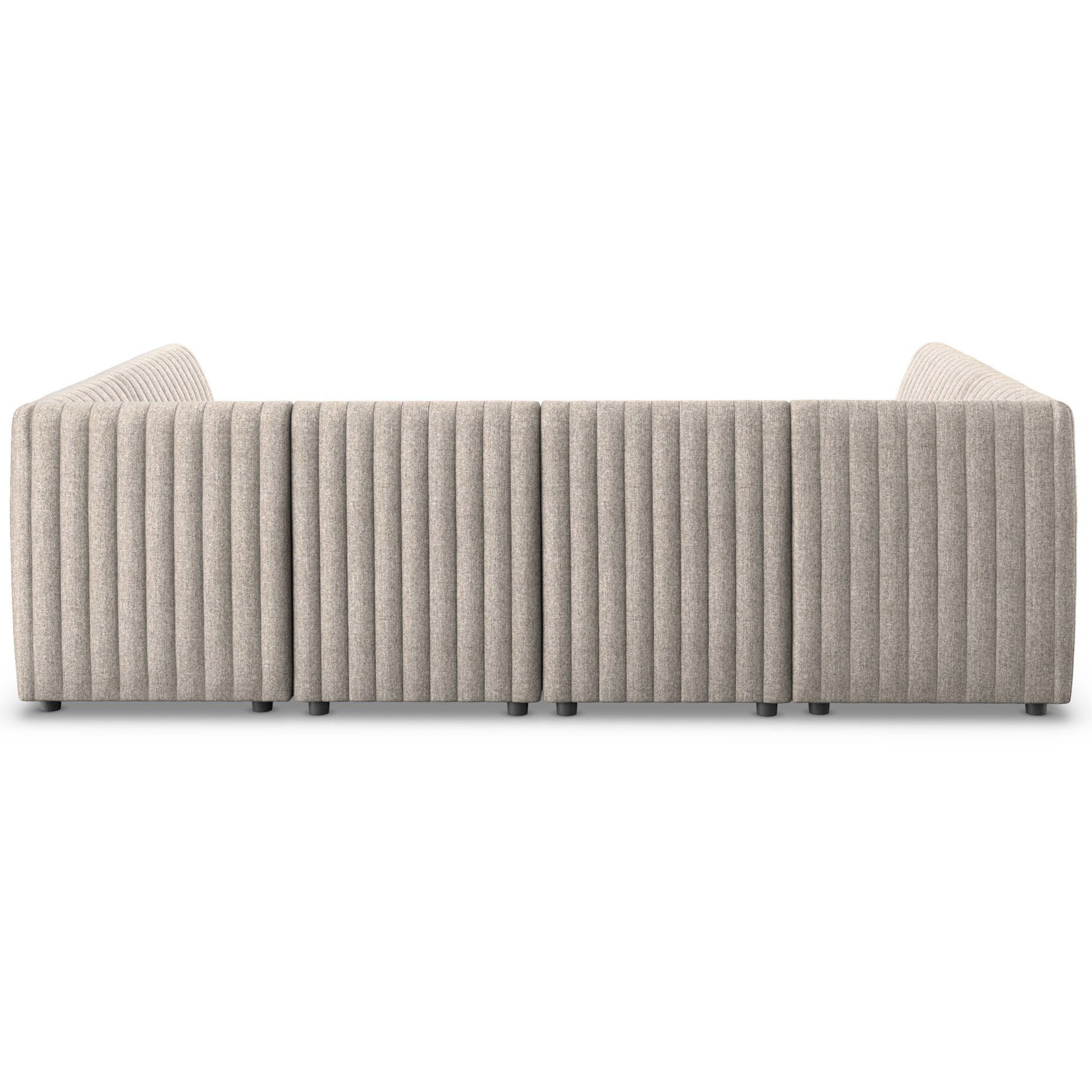 Augustine Dining Banquette U Shape, Orly Natural