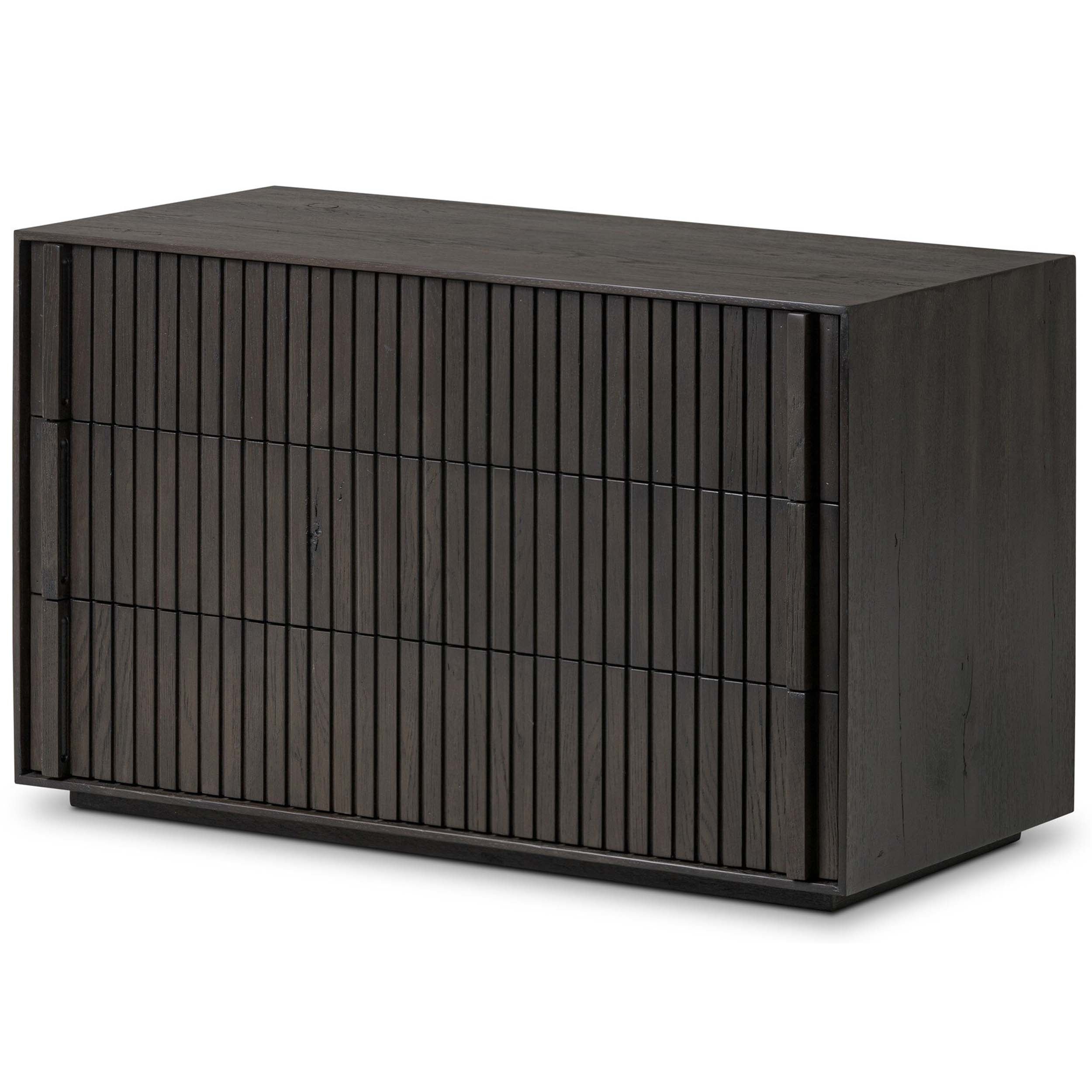 Leo Nightstand, Smoked Black Veneer