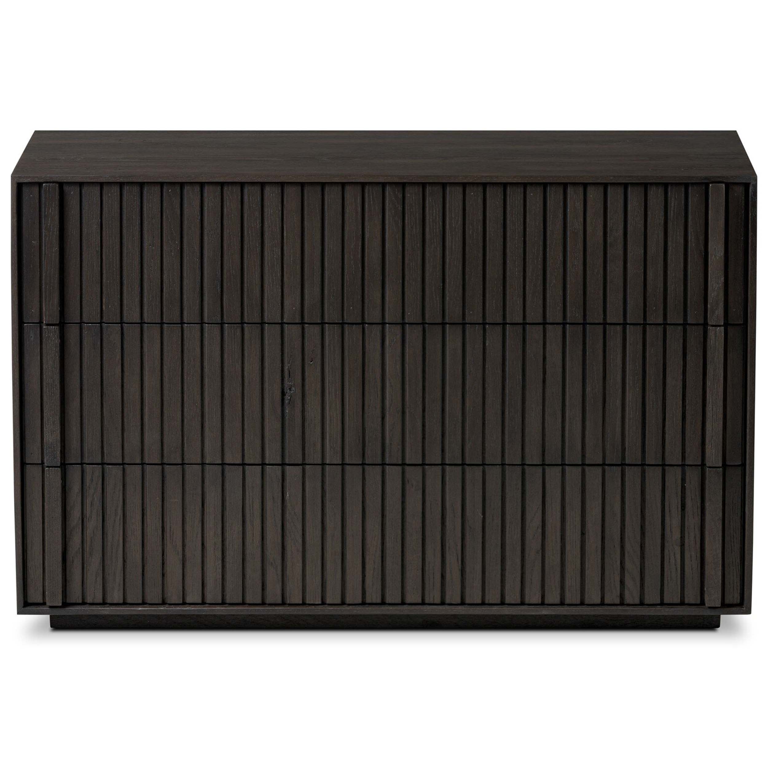 Leo Nightstand, Smoked Black Veneer