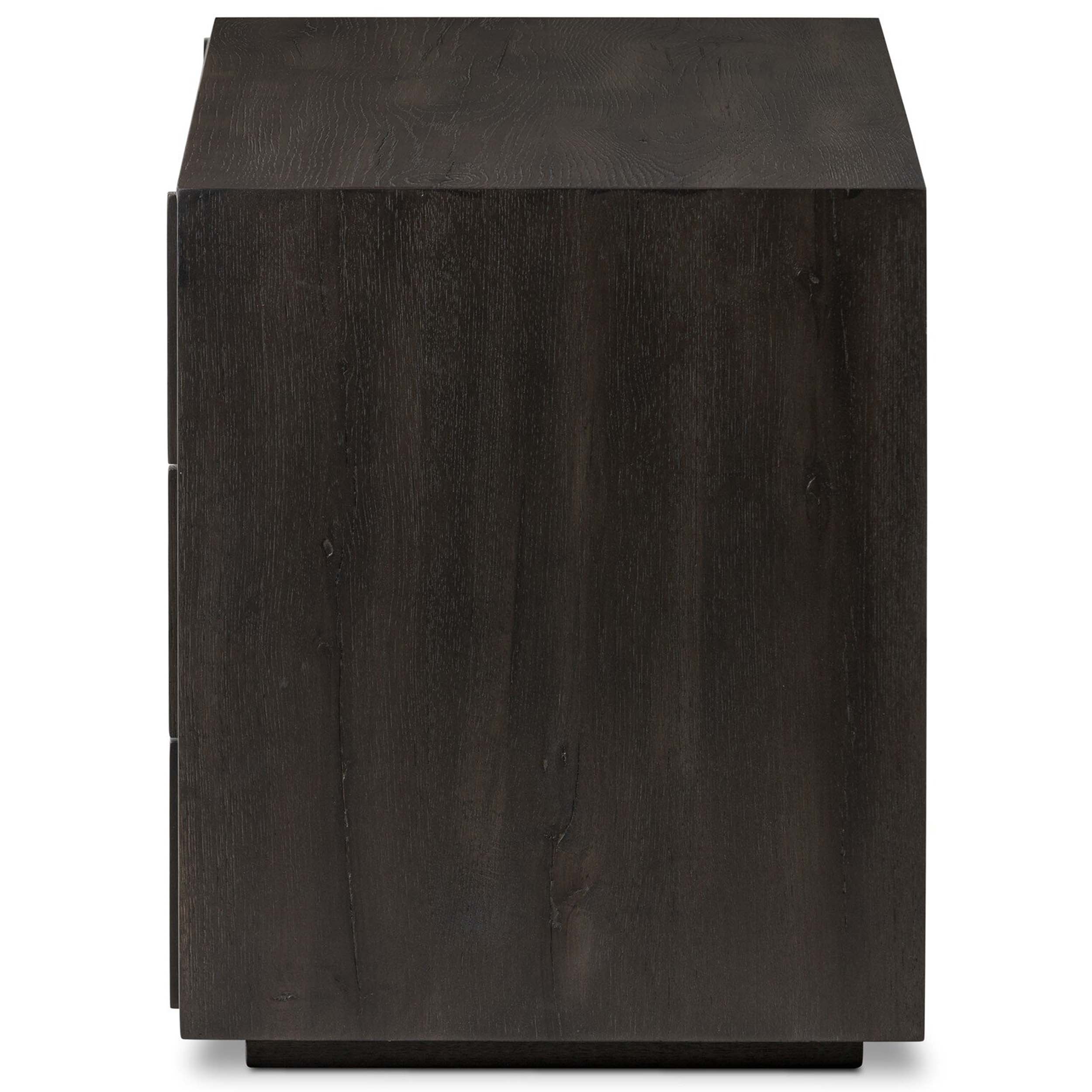 Leo Nightstand, Smoked Black Veneer