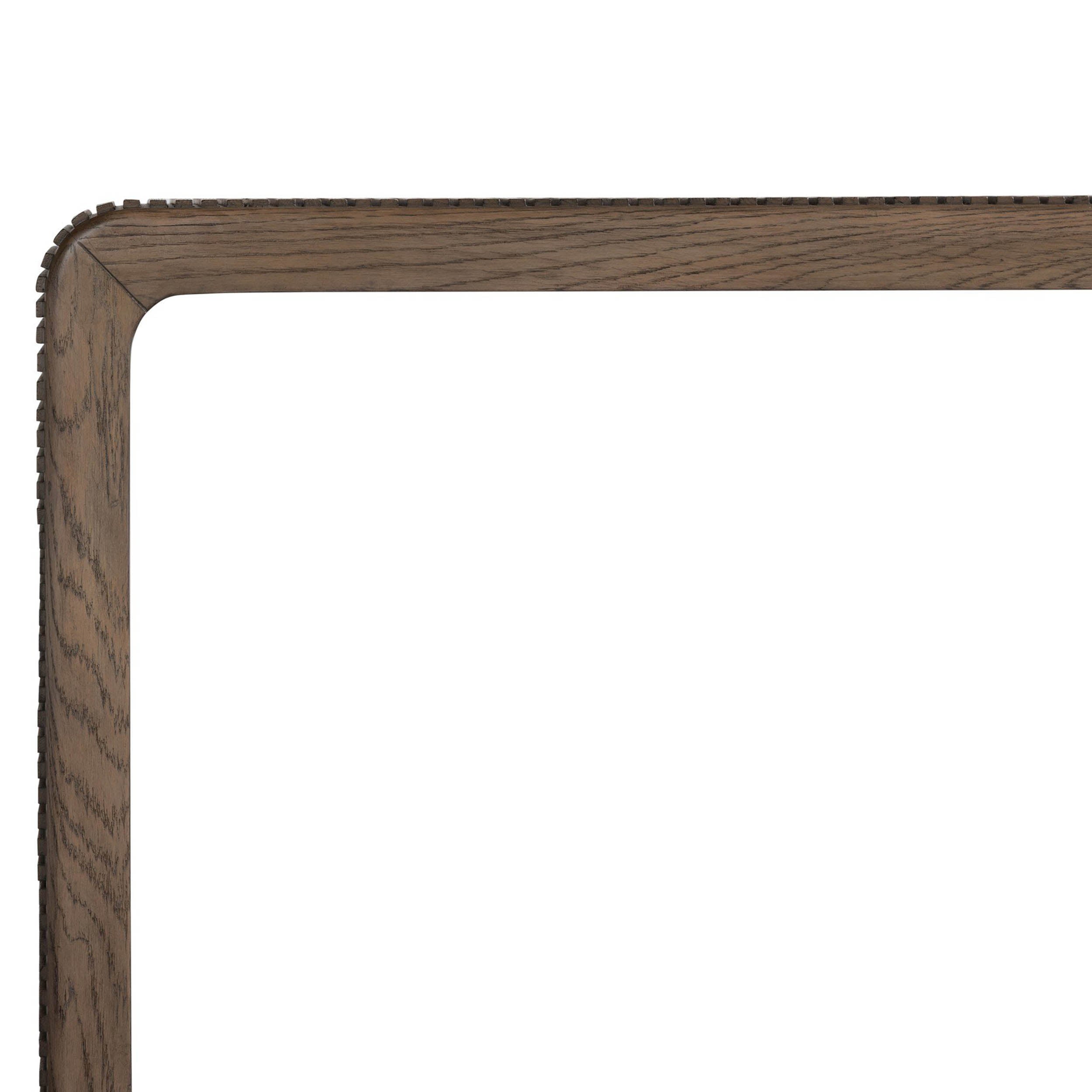 Leo Console Table, Rustic Grey