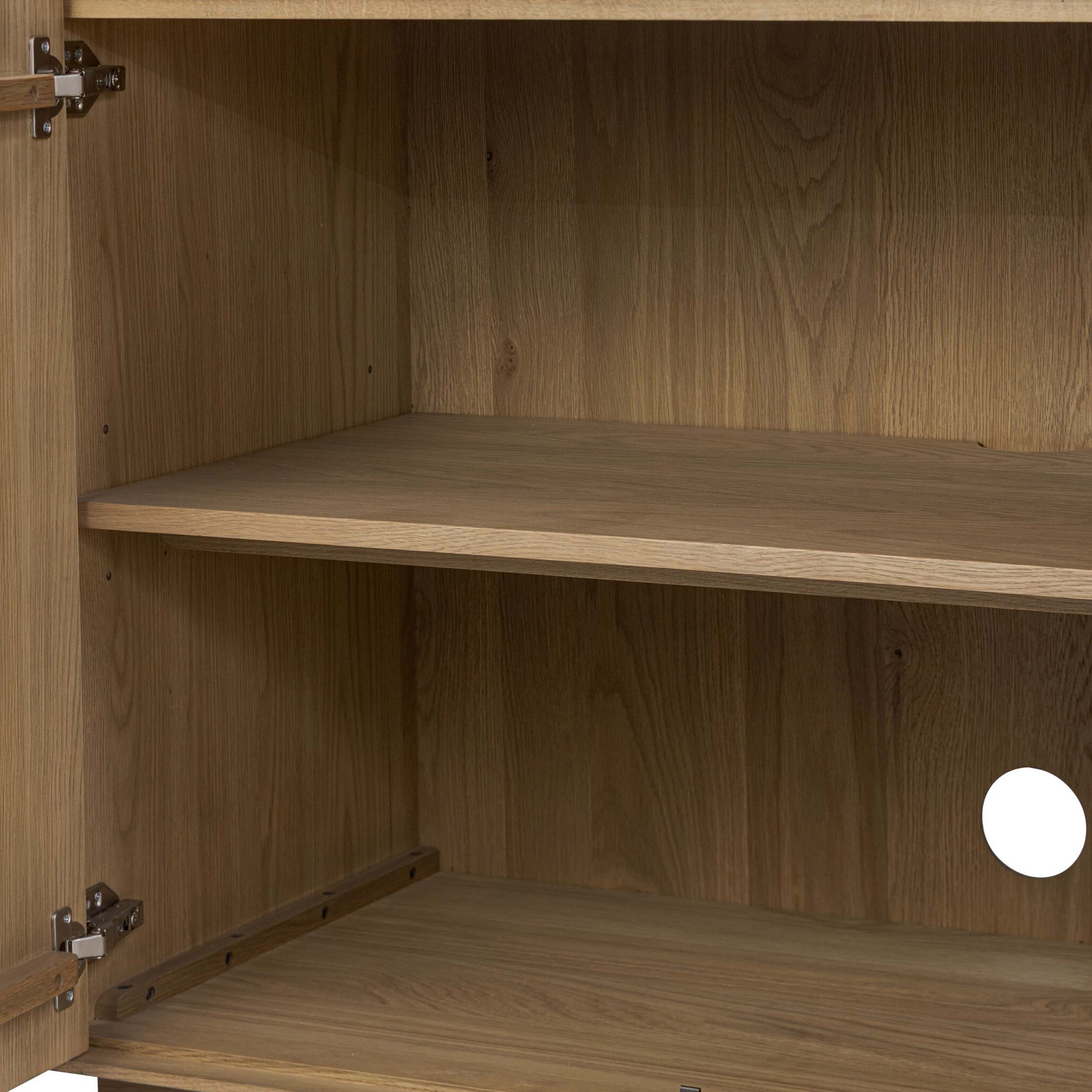 Leo Sideboard, Rustic Light Natural Oak