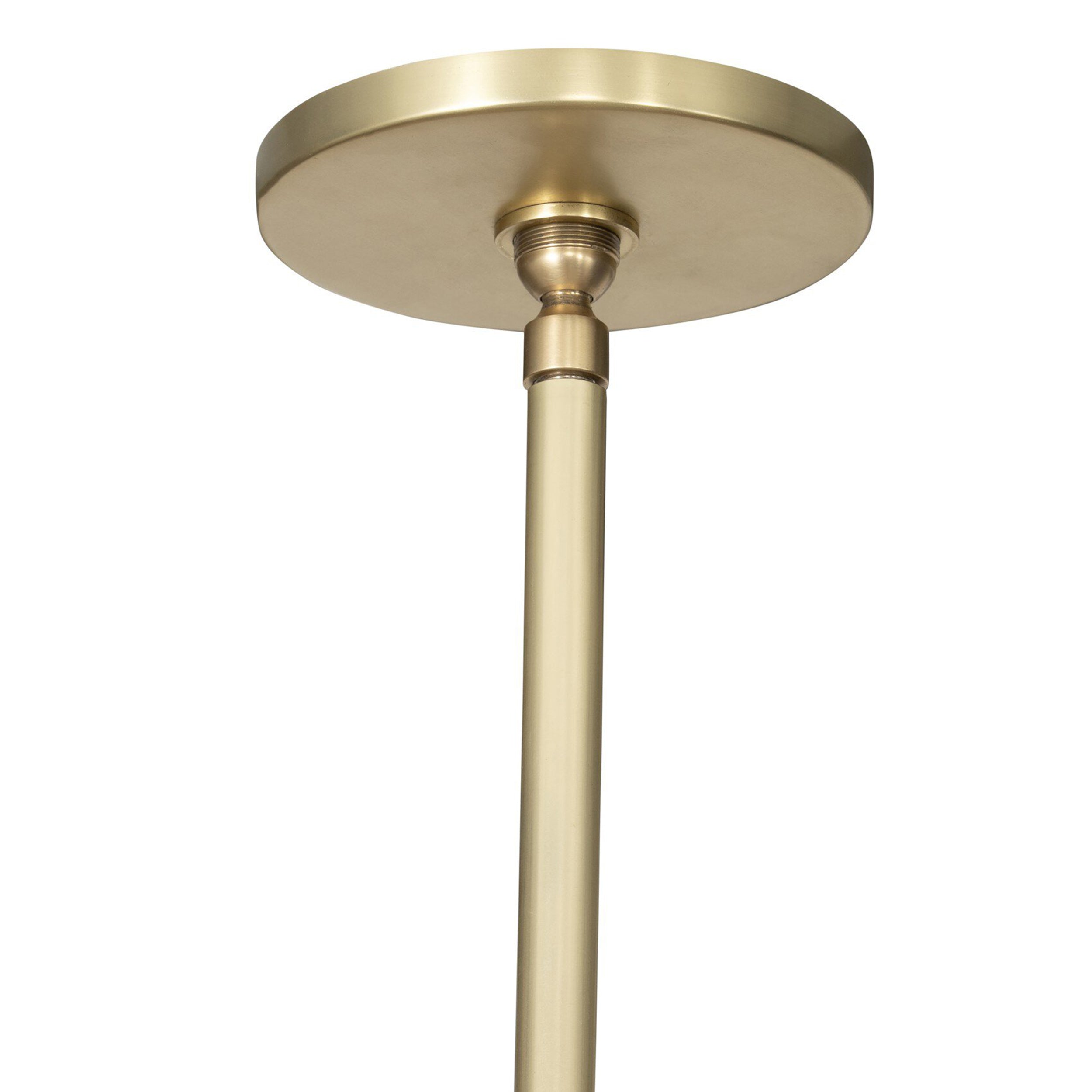 Cullen Chandelier, Aged Brass