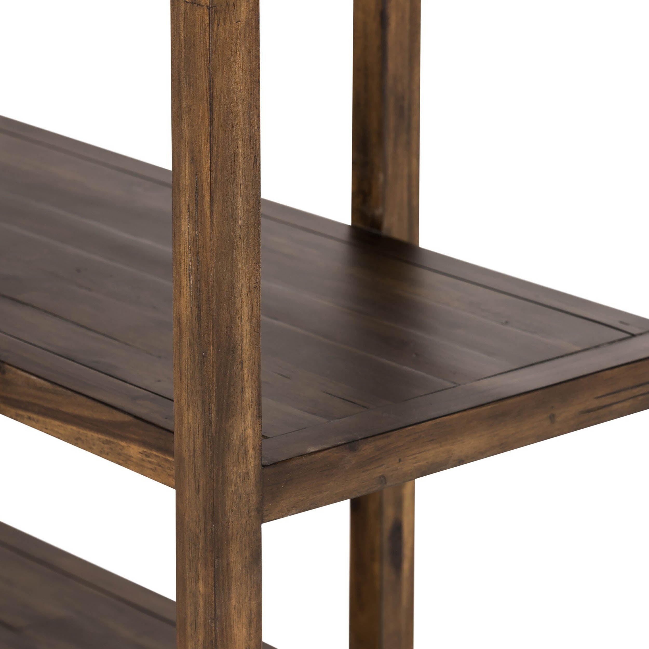 Waylon Double Bookshelf, Harvest Brown