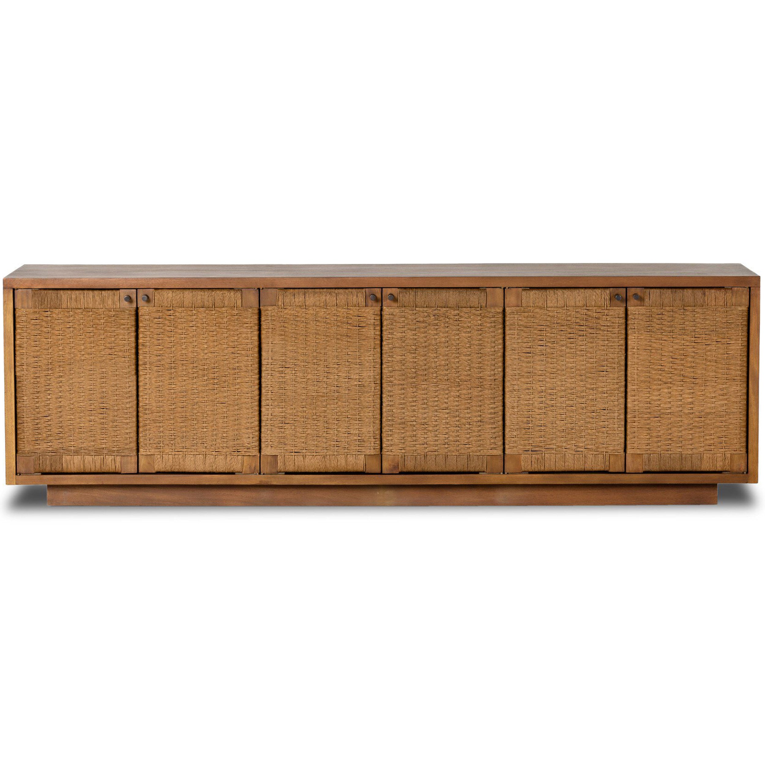 Macklin Media Console, Natural Paper Rush