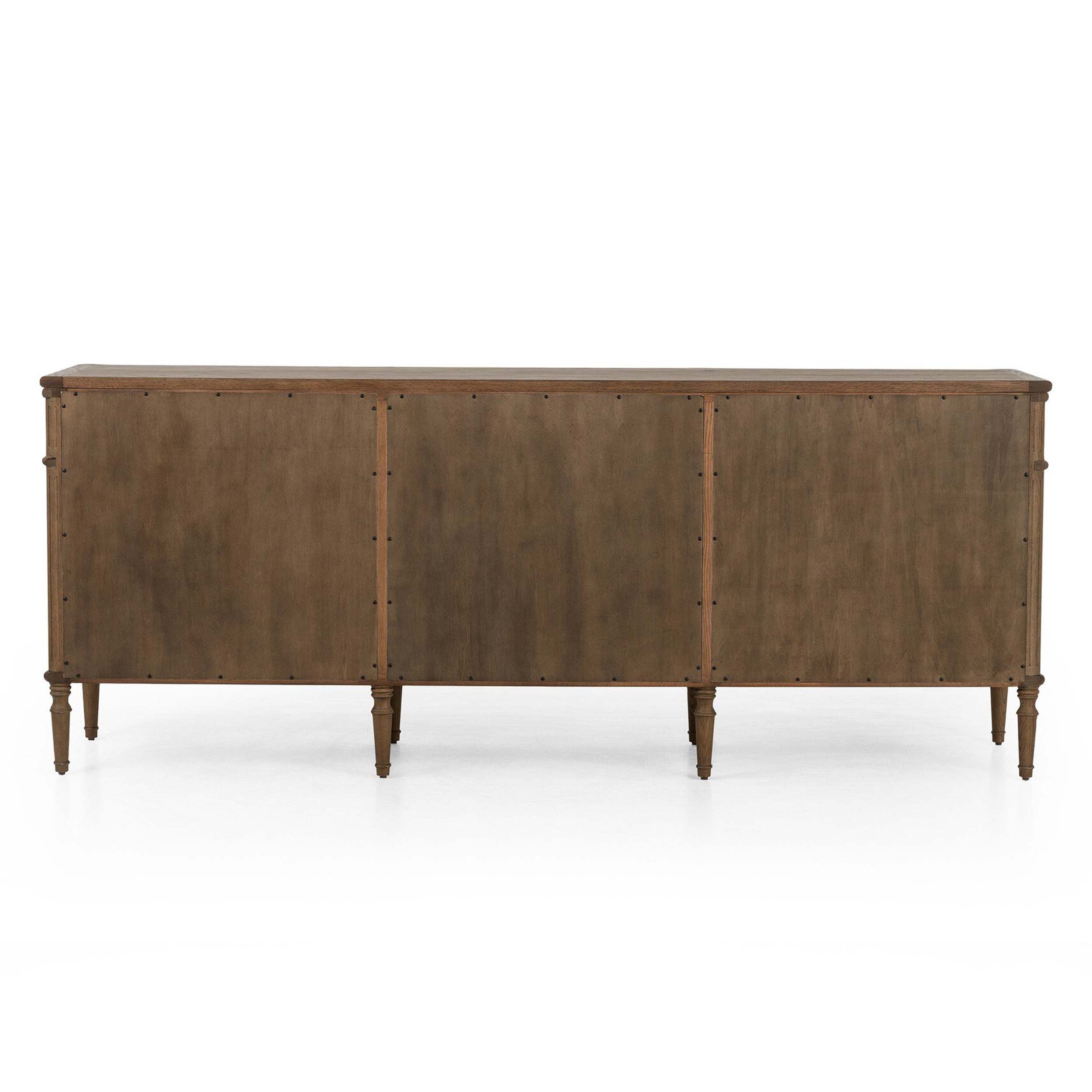 Toulouse 9 Drawer Dresser, Toasted Oak Veneer