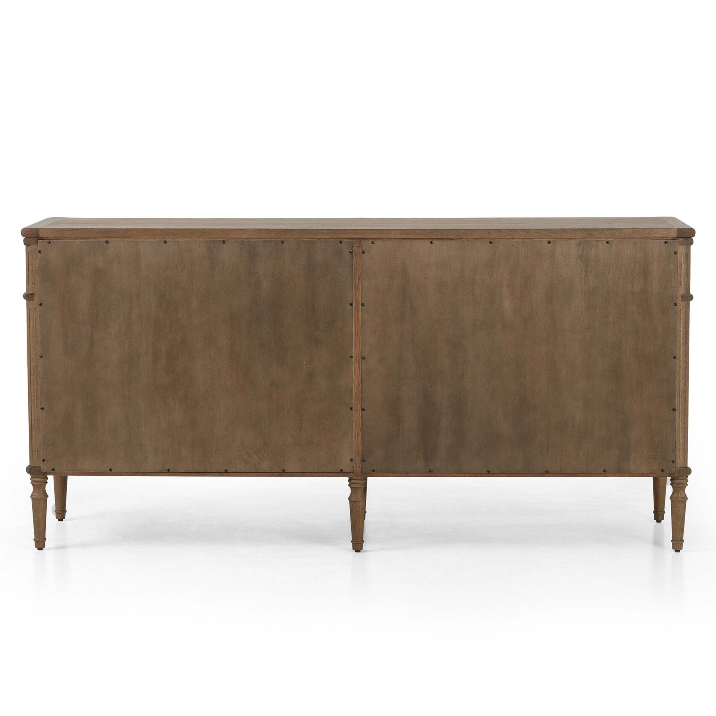 Toulouse 6 Drawer Dresser, Toasted Oak Veneer