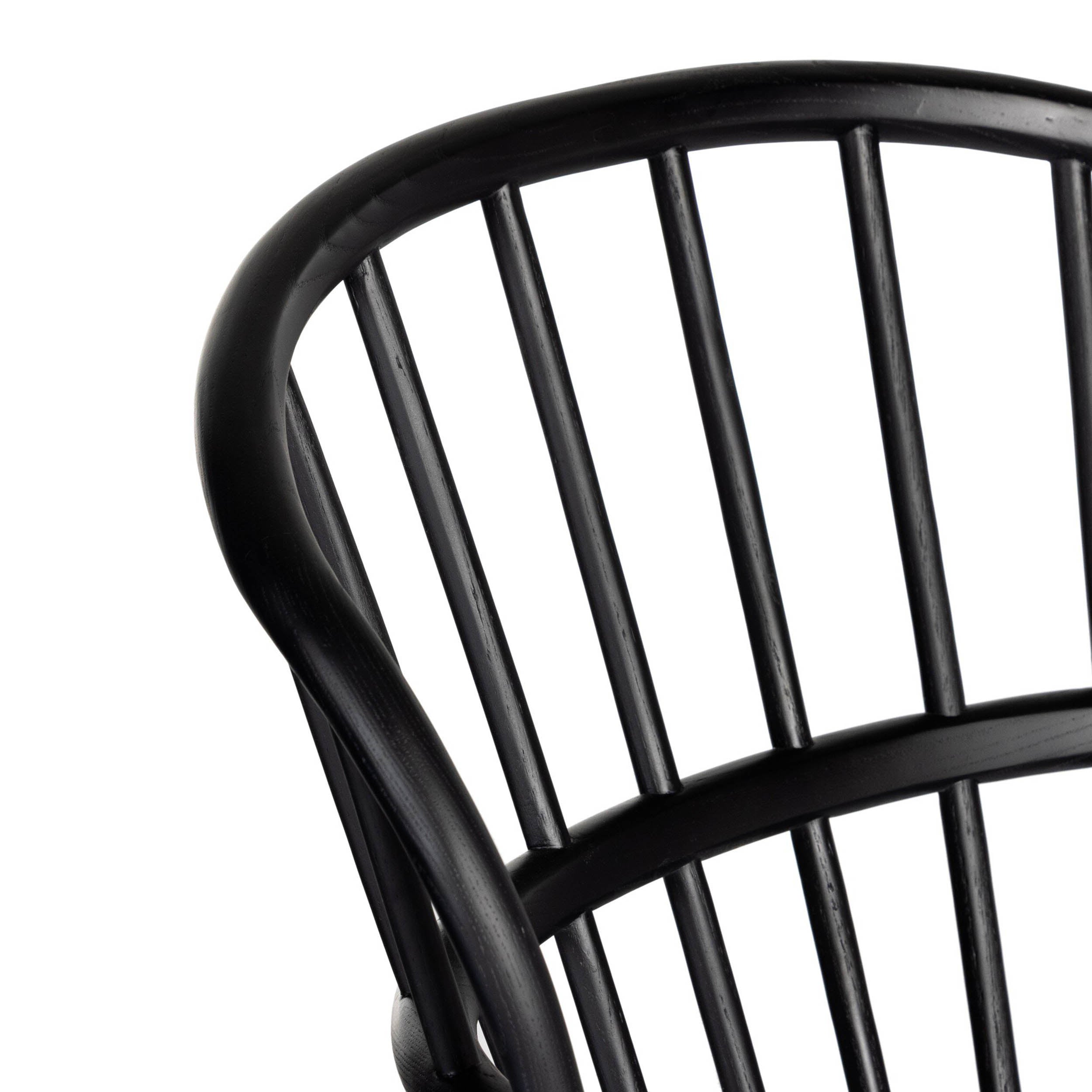 Connor Dining Chair, Black Ash
