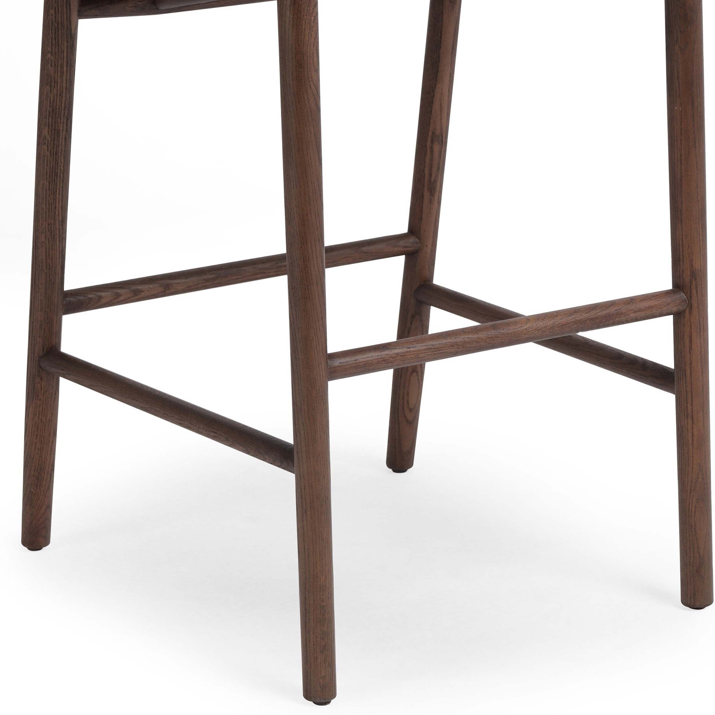 Buxton Bar + Counter Stool, Natural Paper Rush
