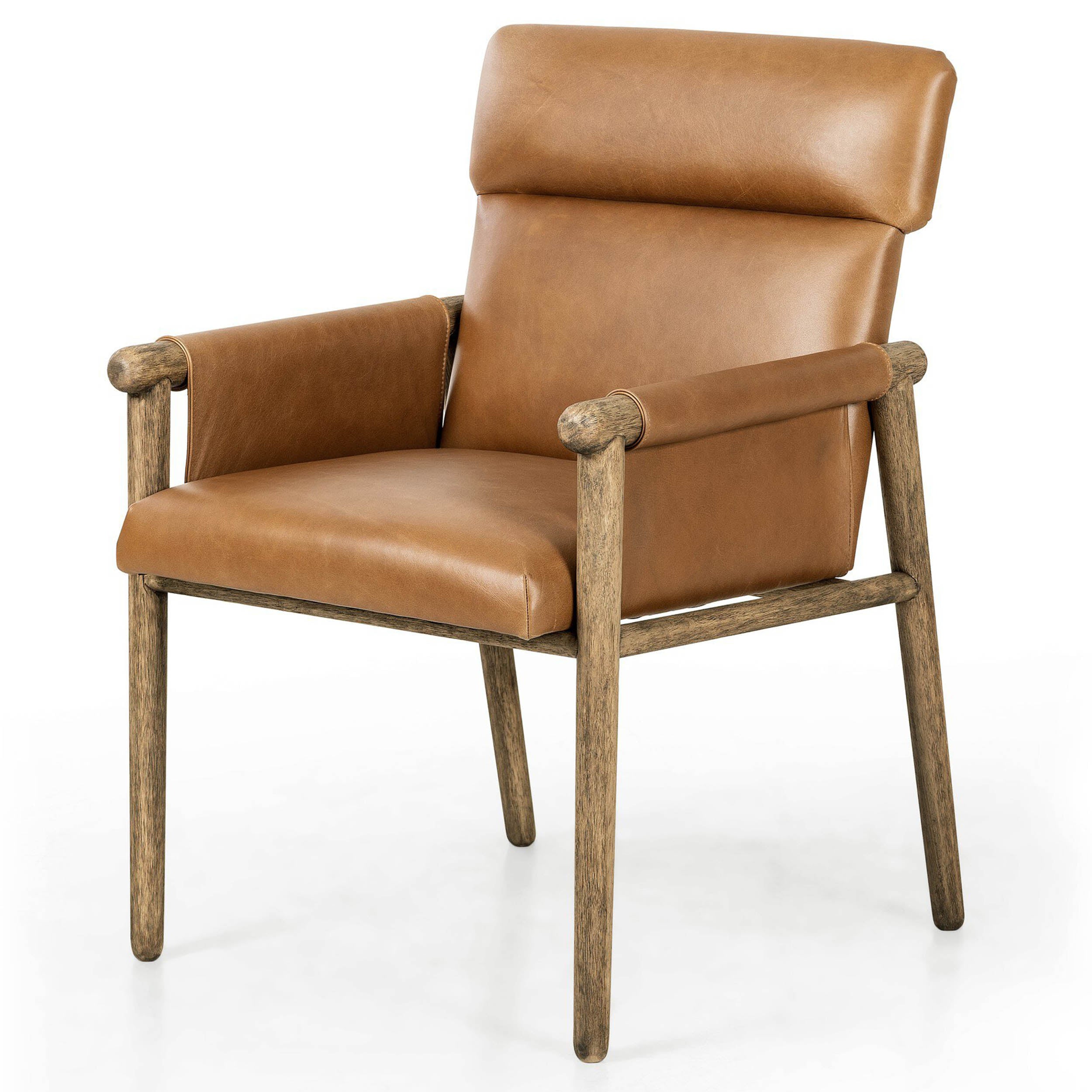 Almada Dining Armchair, Valencia Camel