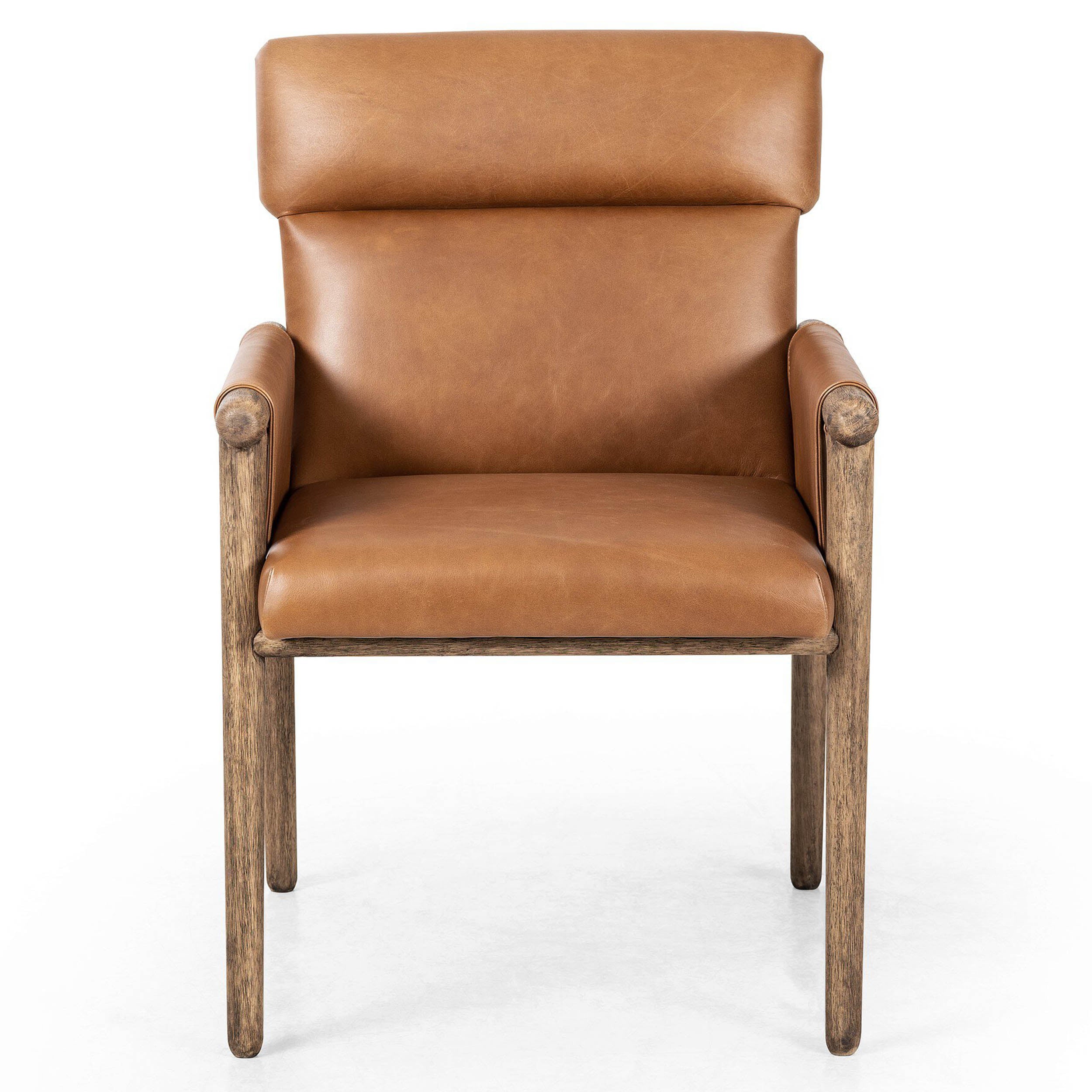 Almada Dining Armchair, Valencia Camel