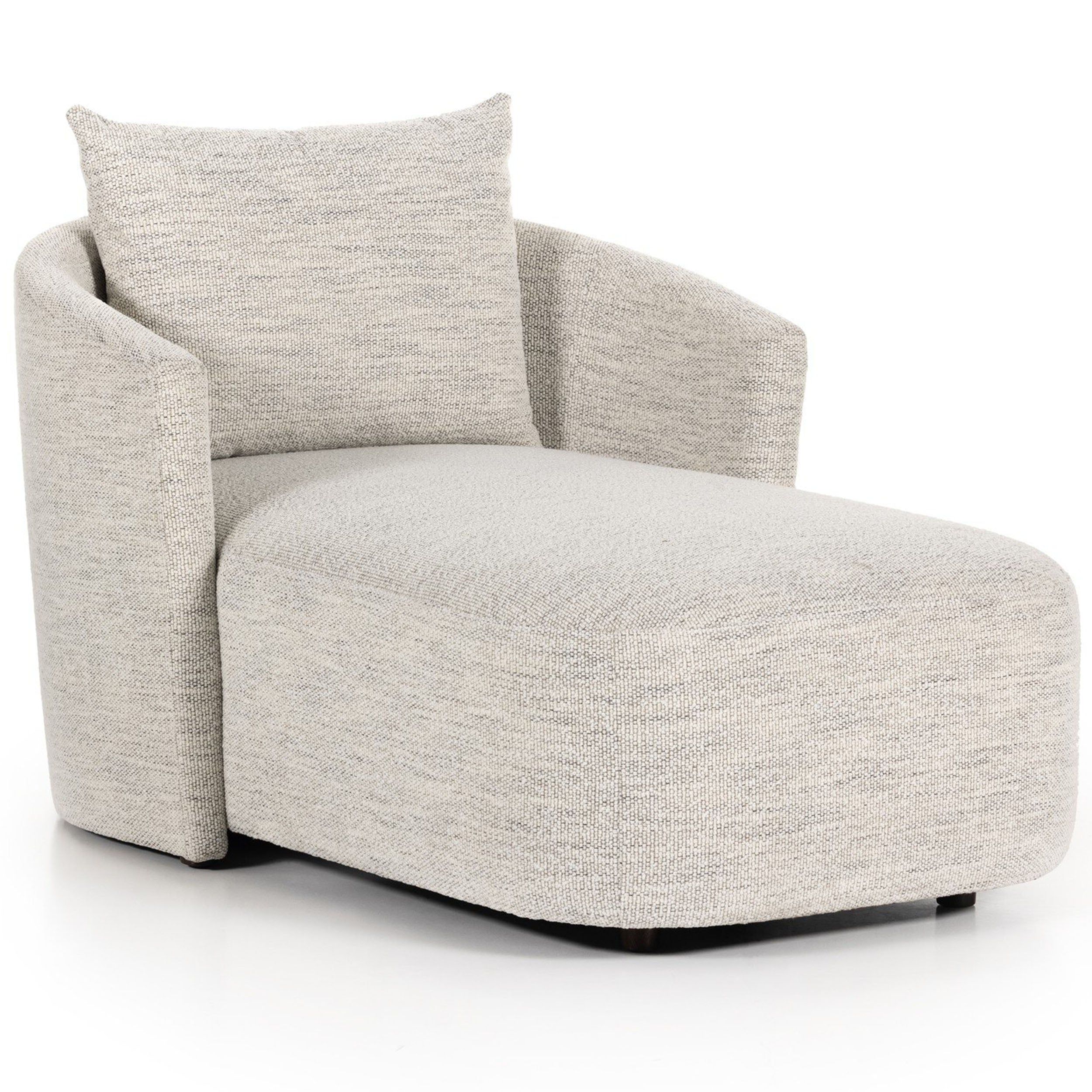 Farrah Chaise Lounge, Merino Cotton