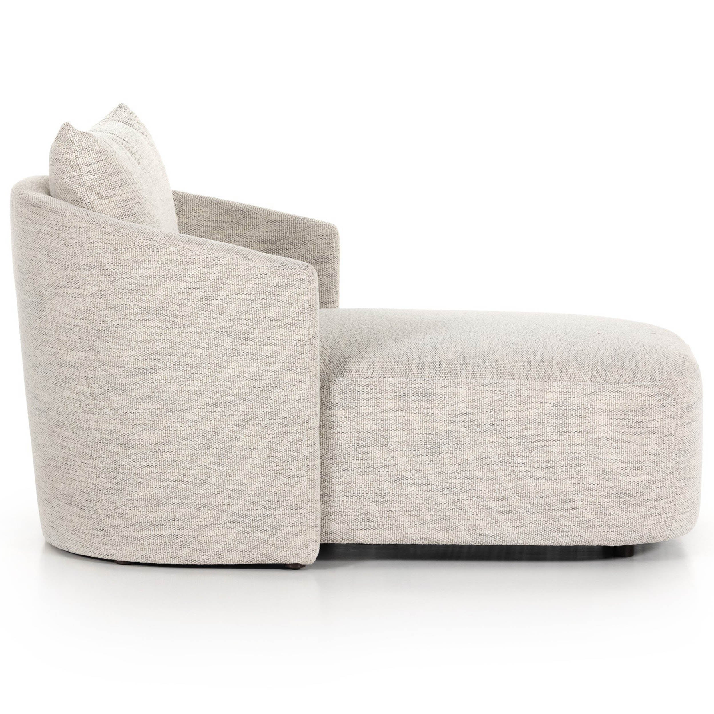 Farrah Chaise Lounge, Merino Cotton