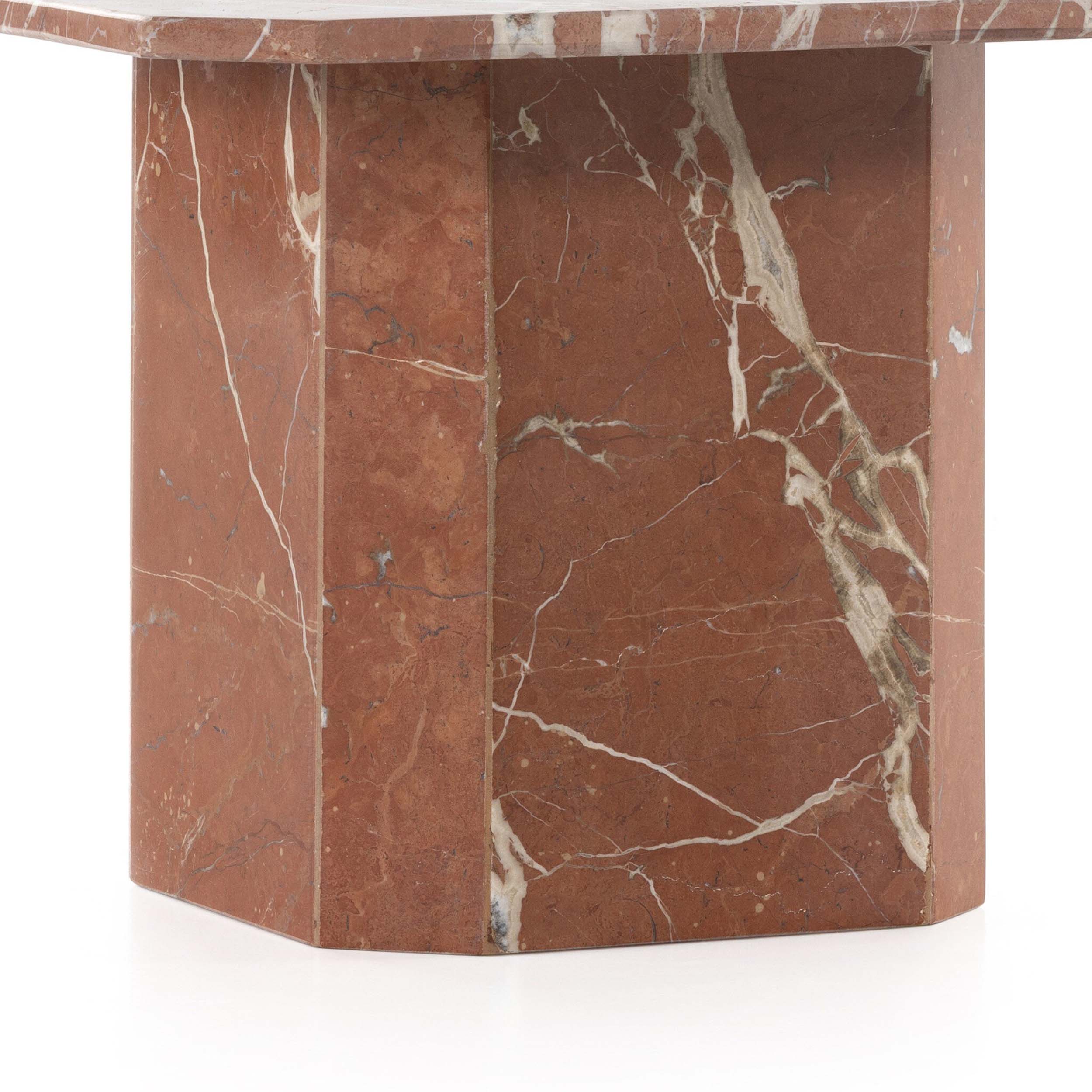Edina Coffee Table-Big Table, Rusty Marble