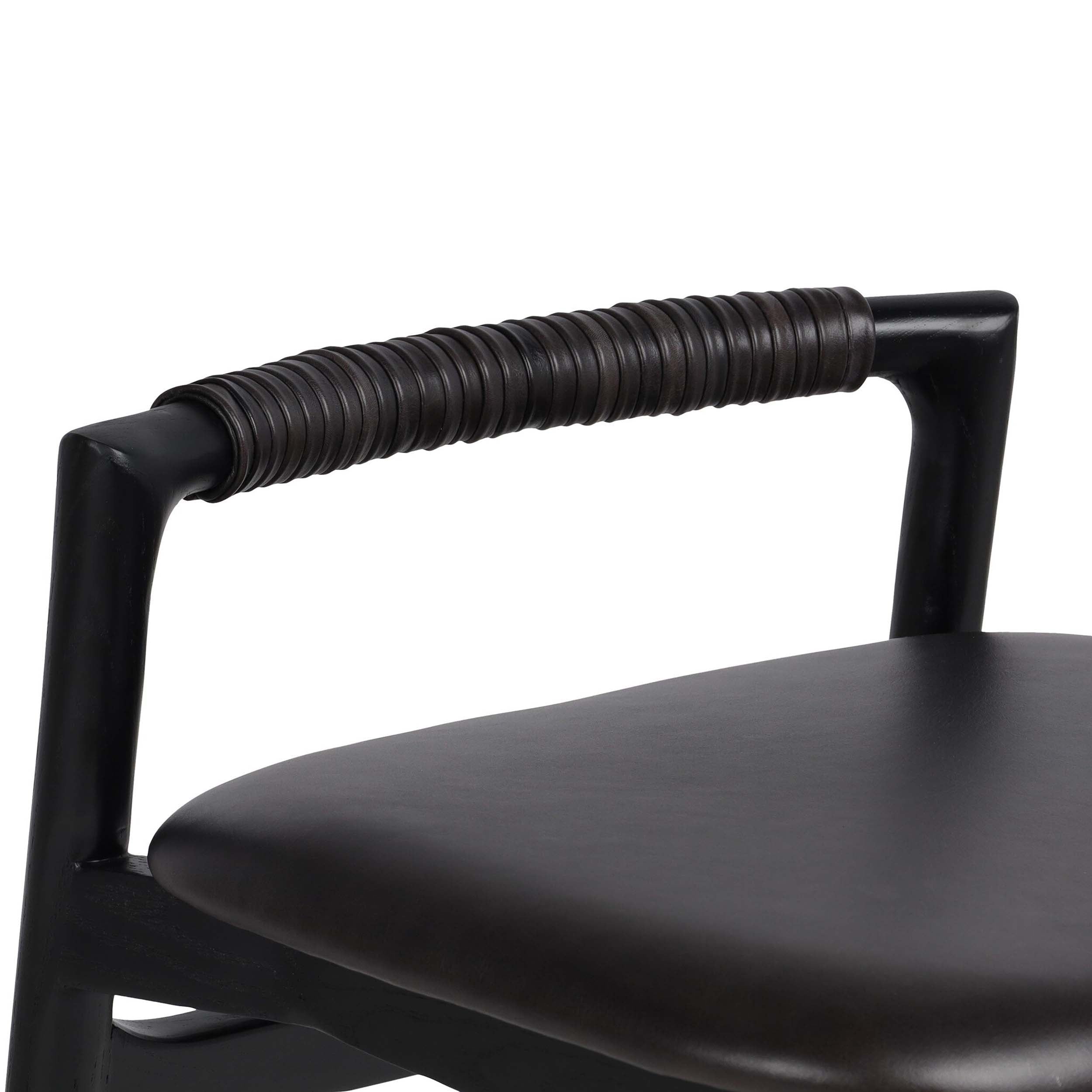 Baden Bar + Counter Stool, Sonoma Black