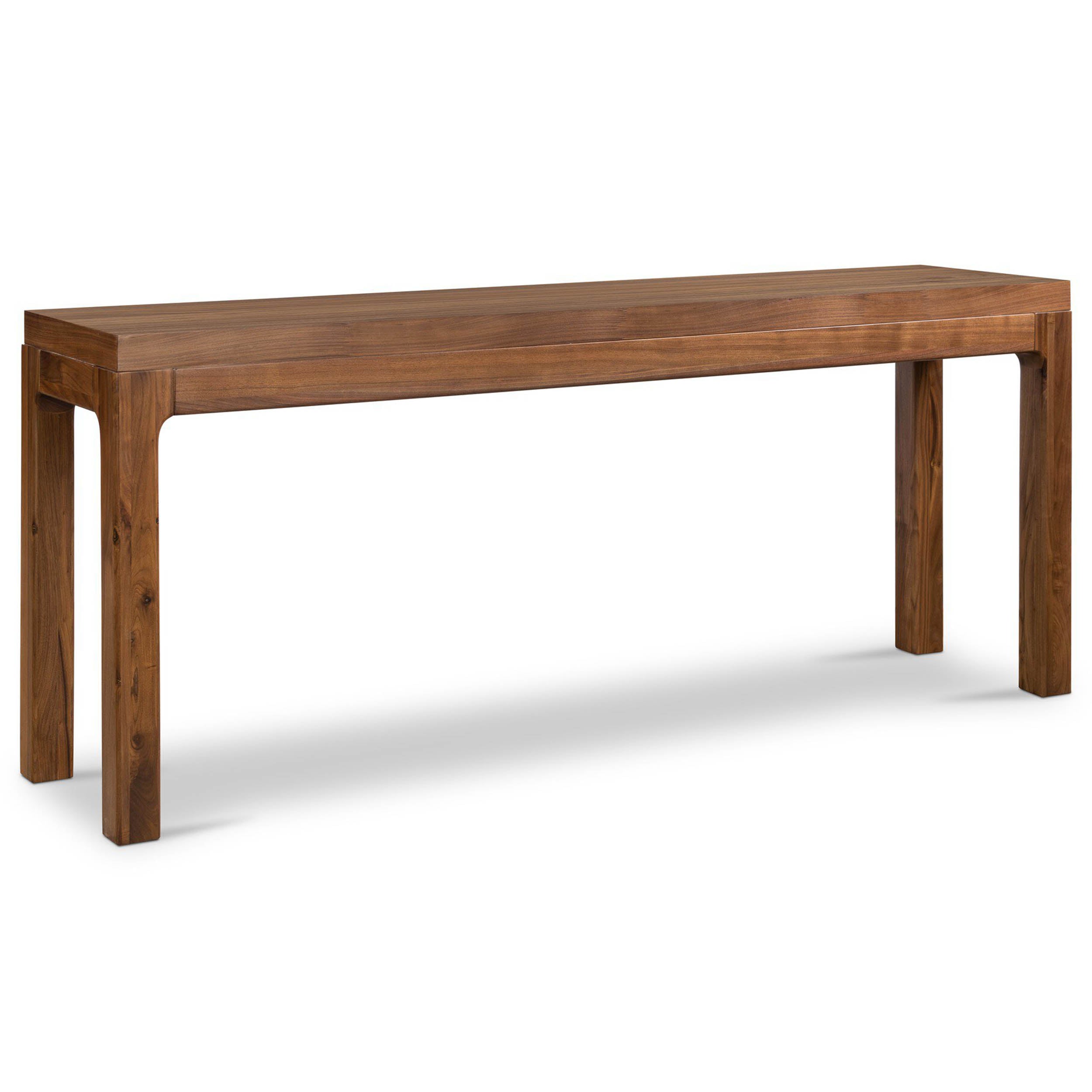 Arturo Console Table, Natural Walnut Veneer