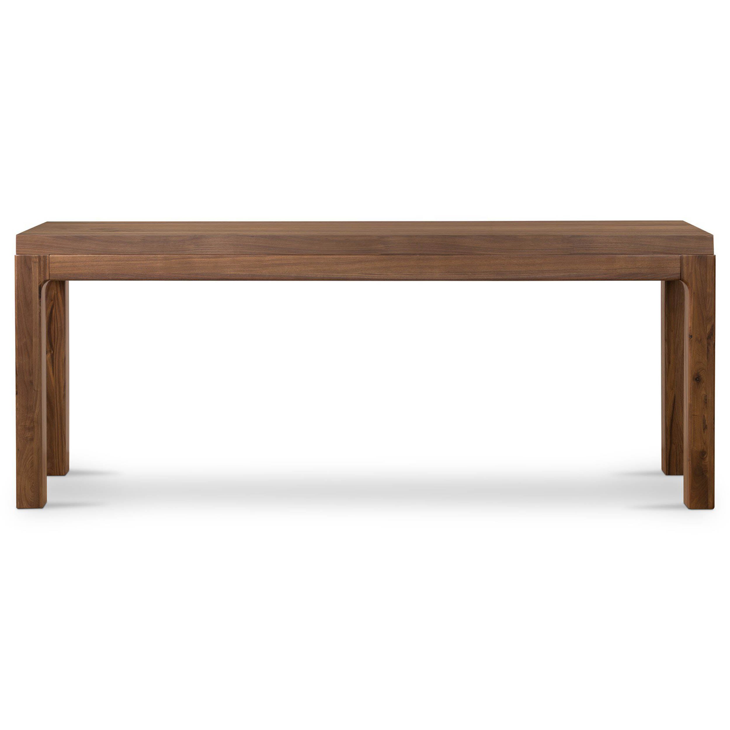 Arturo Console Table, Natural Walnut Veneer