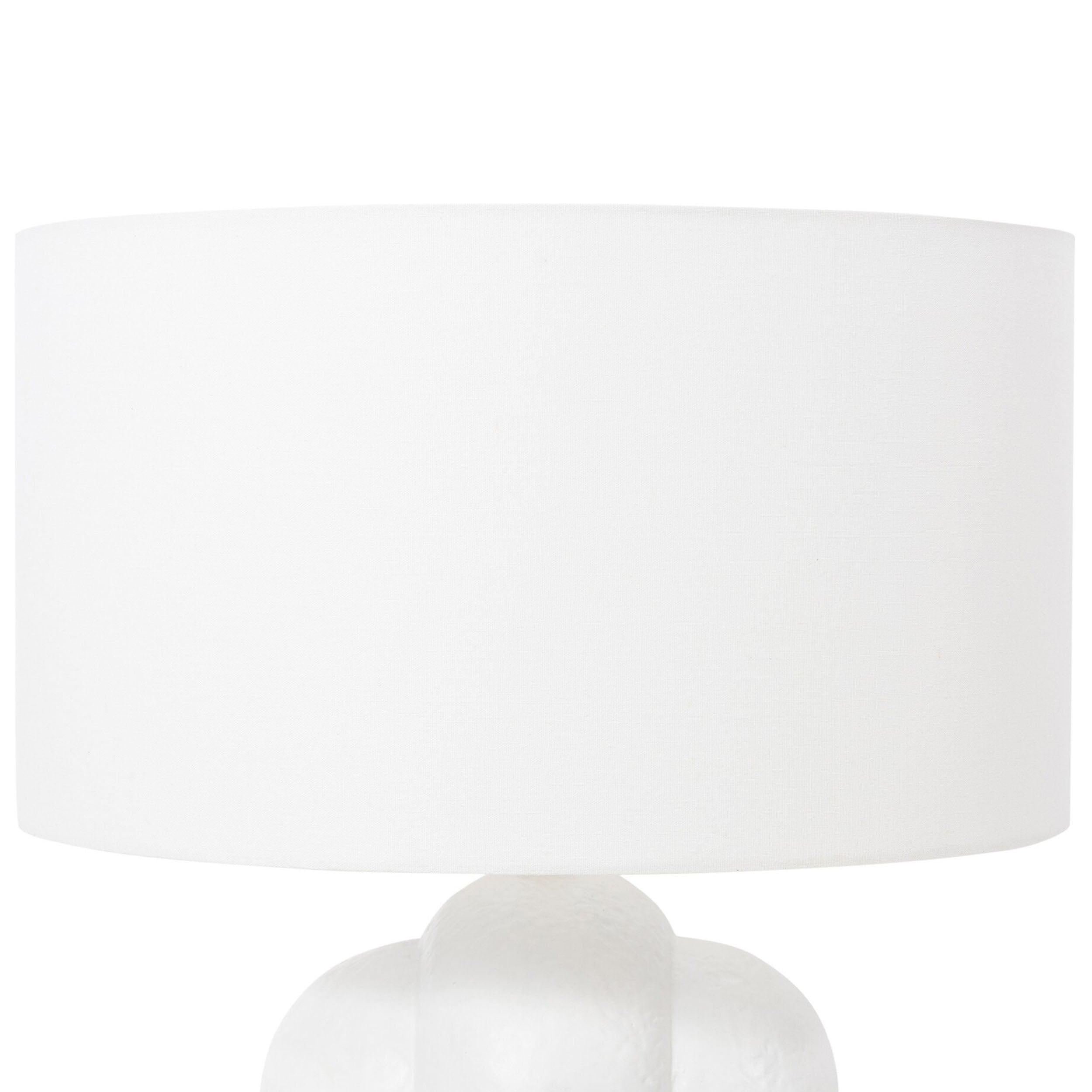 Koa Table Lamp, Adobe Textured Concrete