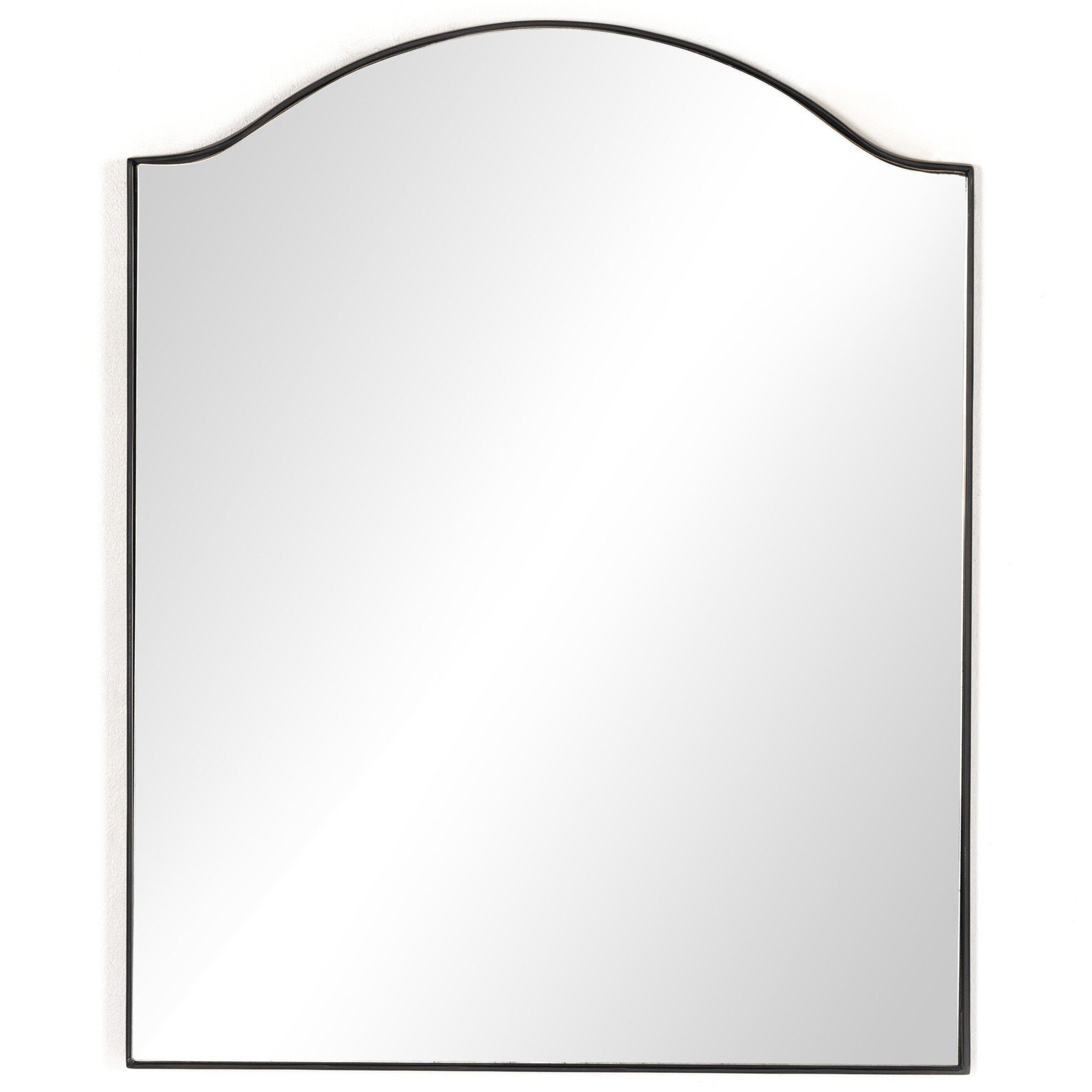Jacques Small Mirror, Gunmetal