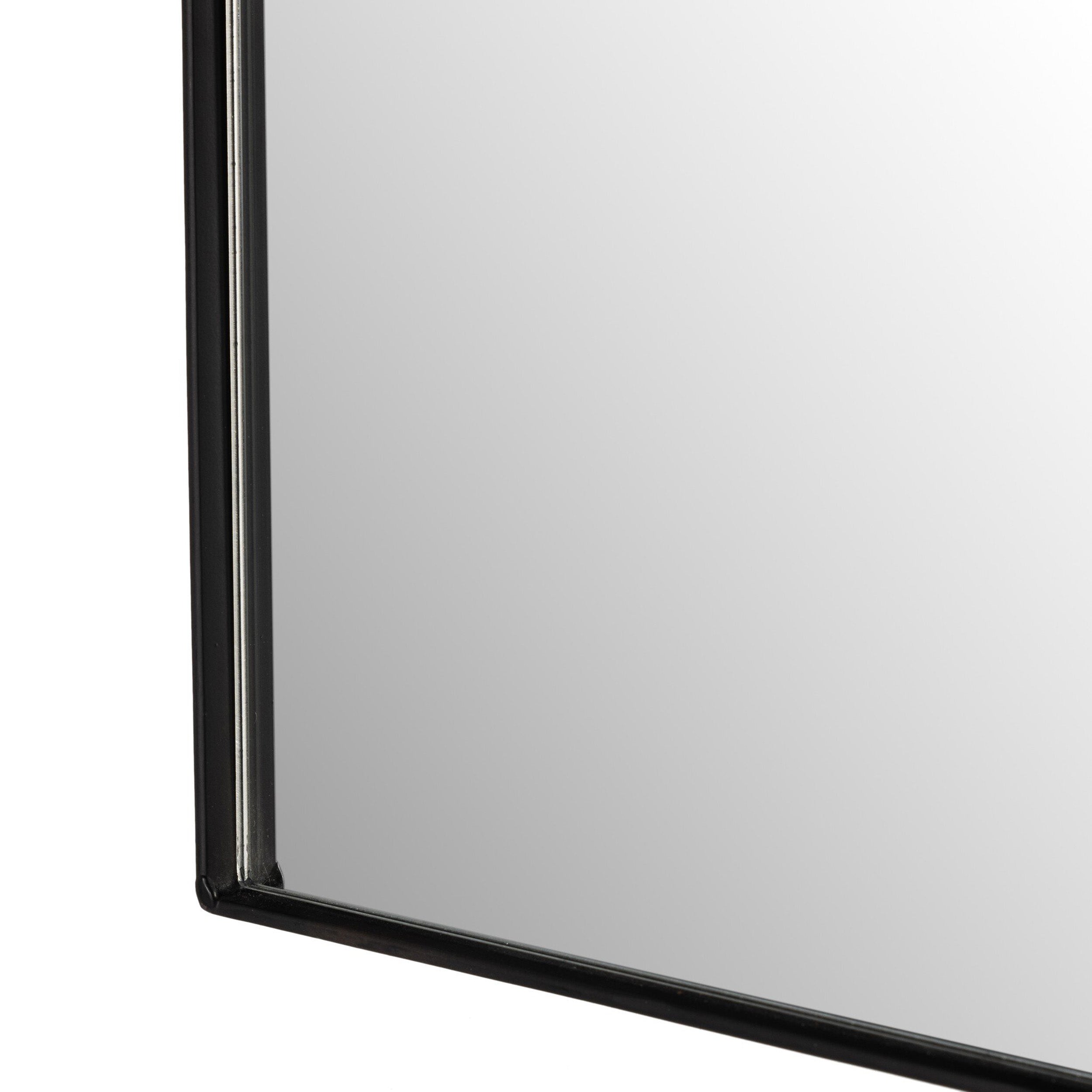 Jacques Small Mirror, Gunmetal