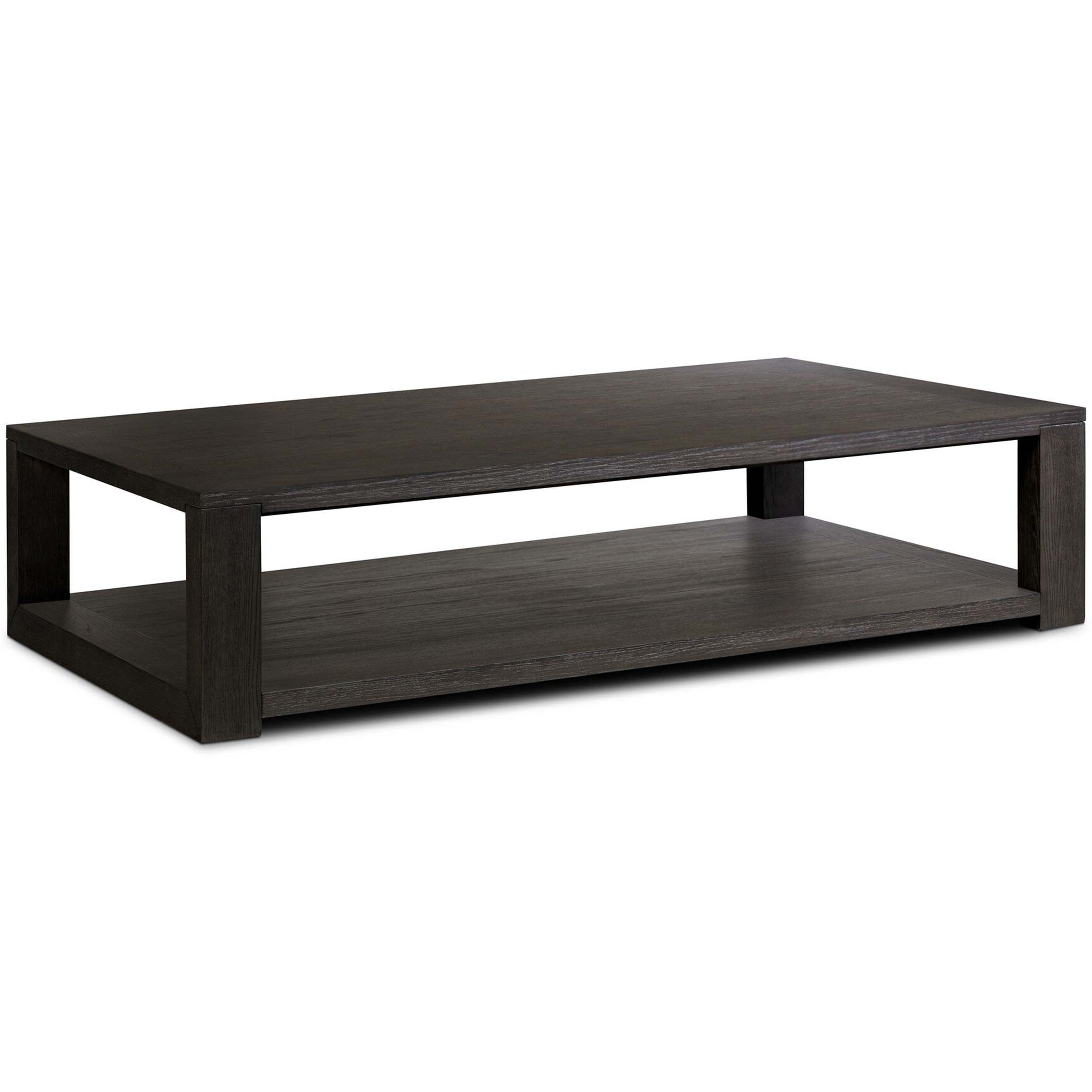 Thomas Coffee Table, Dark Anthracite Oak Veneer
