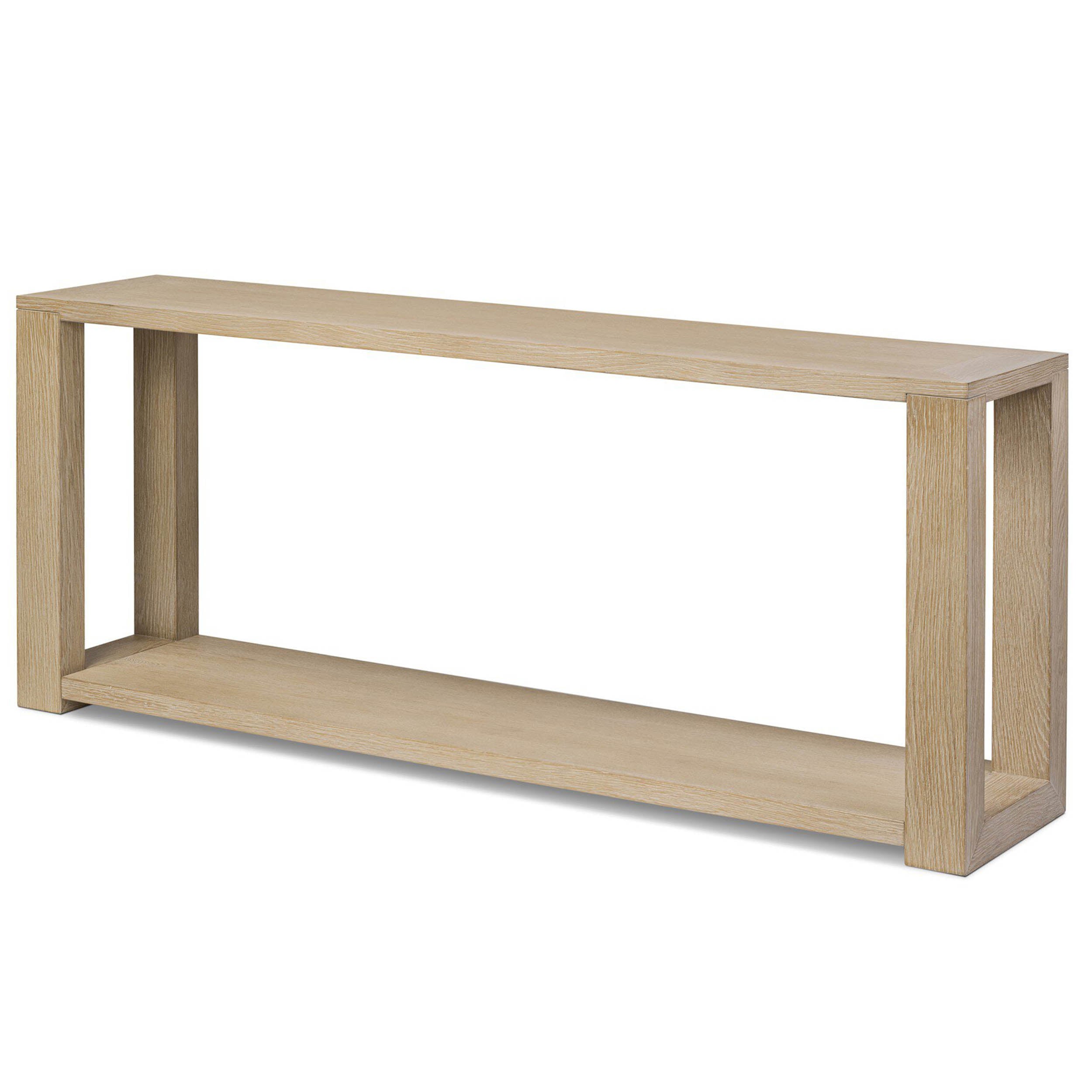 Thomas Console Table, Bleached Oak Veneer