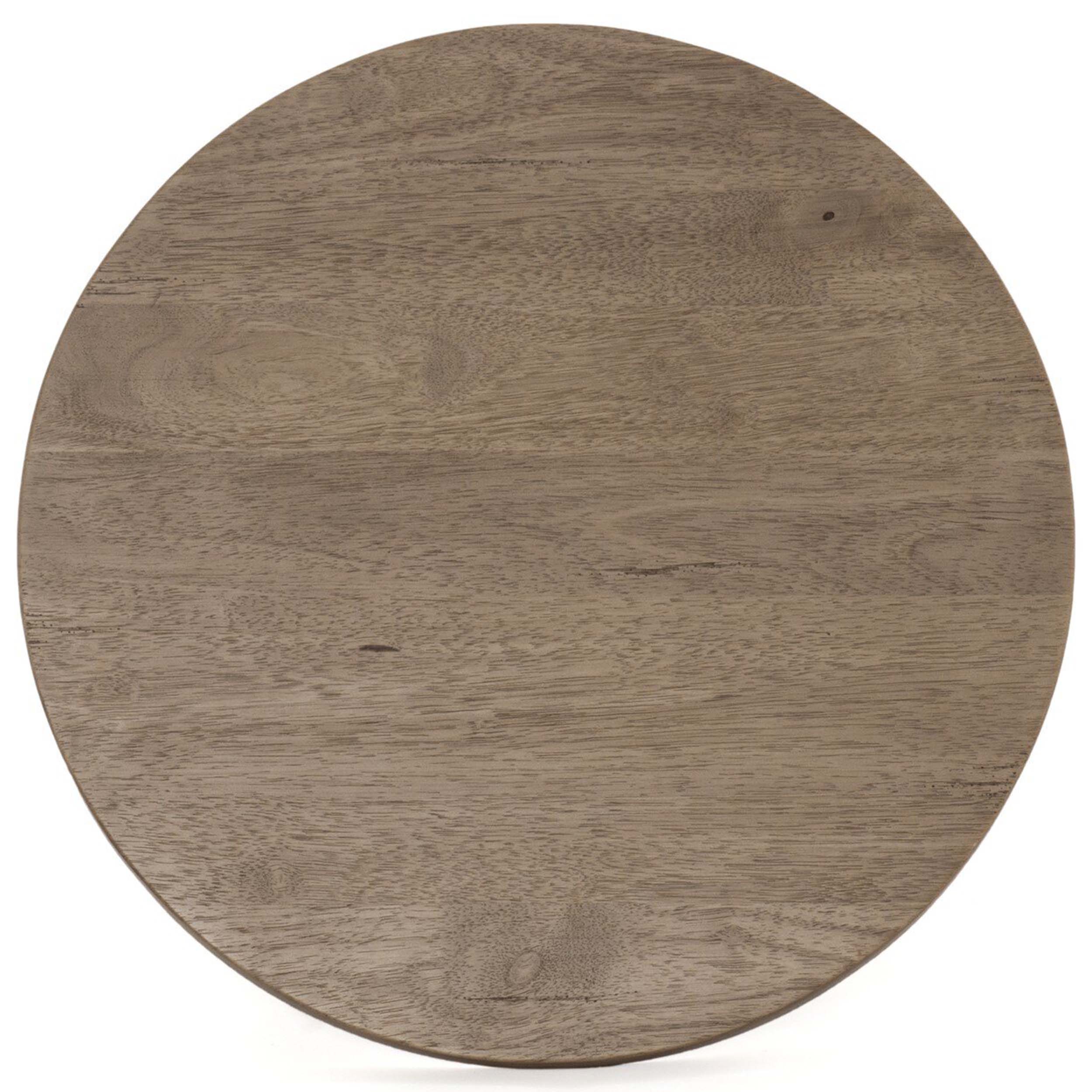 Mesa End Table, Light Brushed Parawood