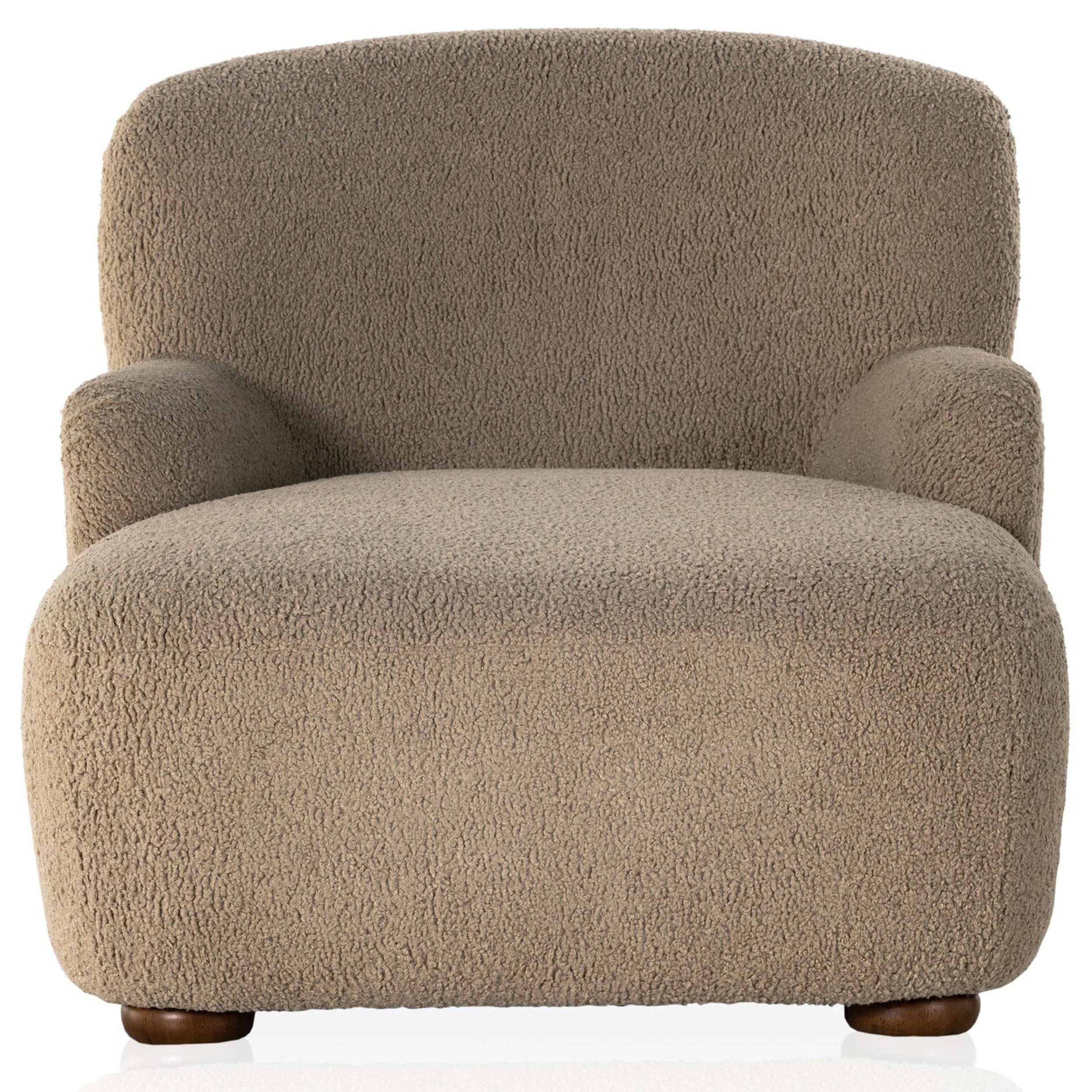 Kadon Chaise Lounge, Sheepskin Camel