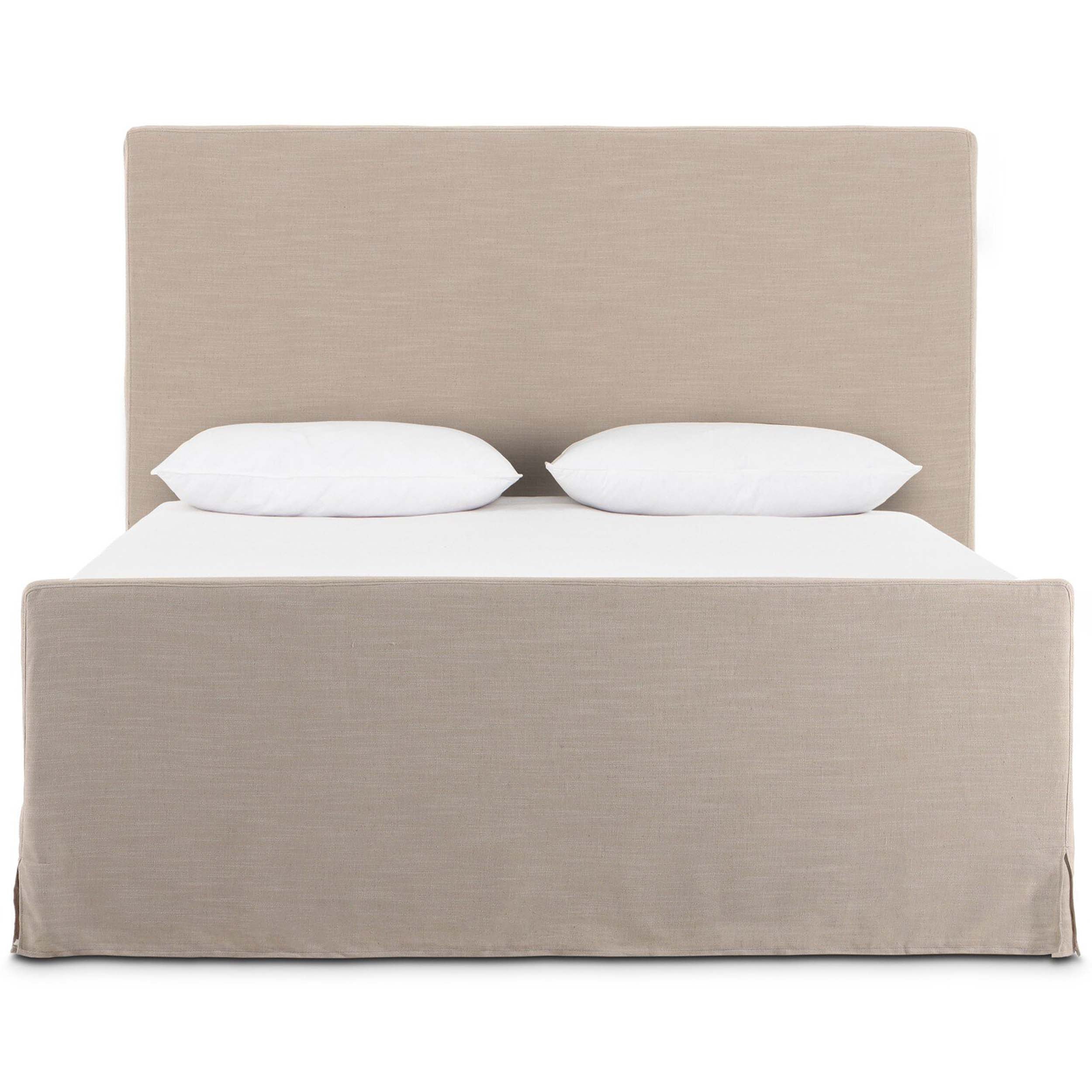 Daphne Slipcover Bed, Savoy Parchment