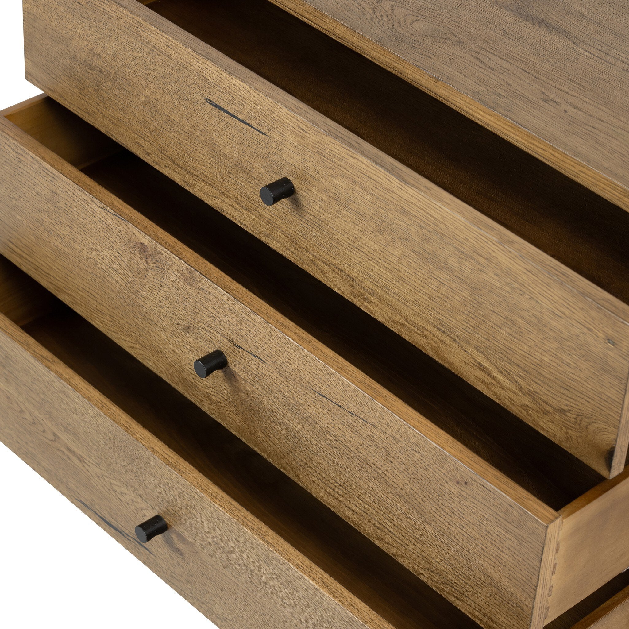 Eaton Large Nightstand, Amber Oak Resin
